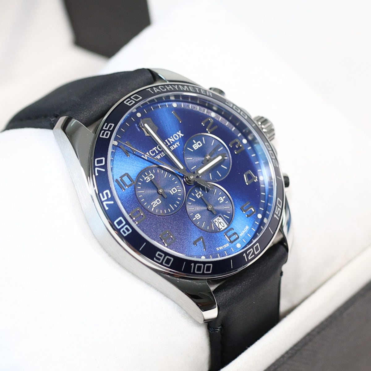 Victorinox Fieldforce Men's Blue Dial Chronograph Quartz Watch 241929