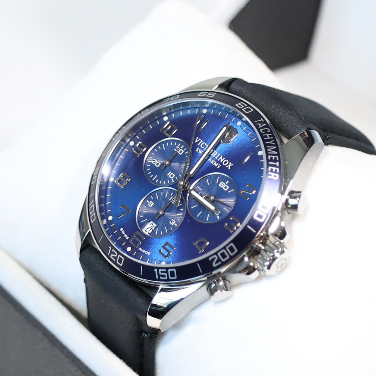 Victorinox Fieldforce Men's Blue Dial Chronograph Quartz Watch 241929