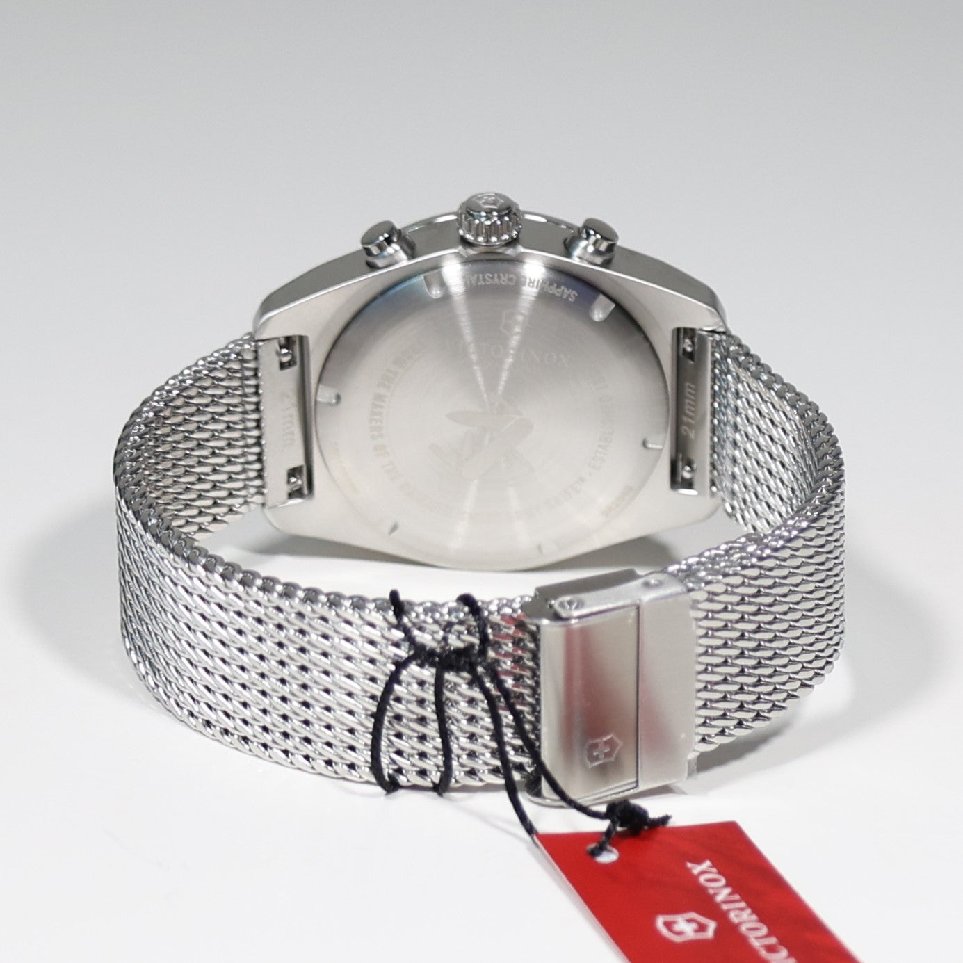 Victorinox Swiss Army Chrono Blue Dial Men's Mesh Bracelet Watch 242049