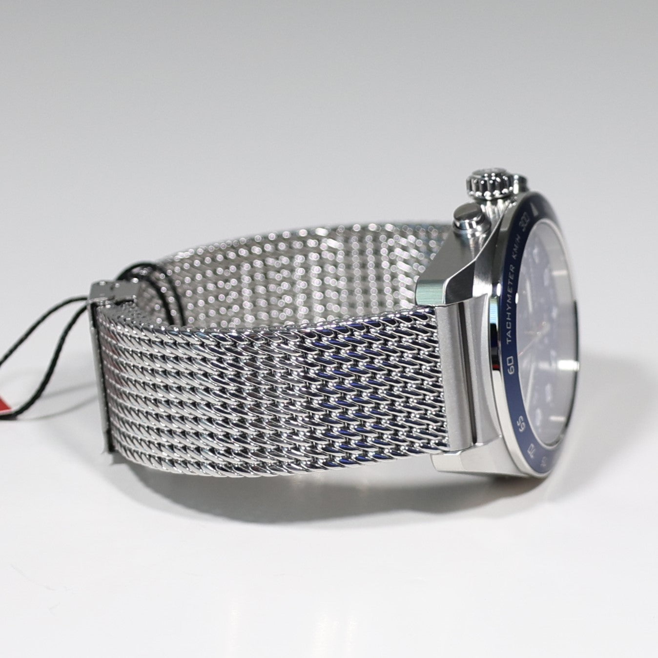 Victorinox Swiss Army Chrono Blue Dial Men's Mesh Bracelet Watch 242049