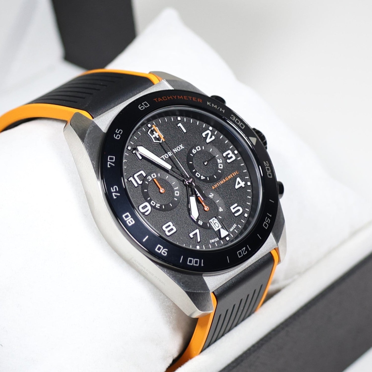 Victorinox Swiss Army Chrono Men's Rubber Strap Watch 242050