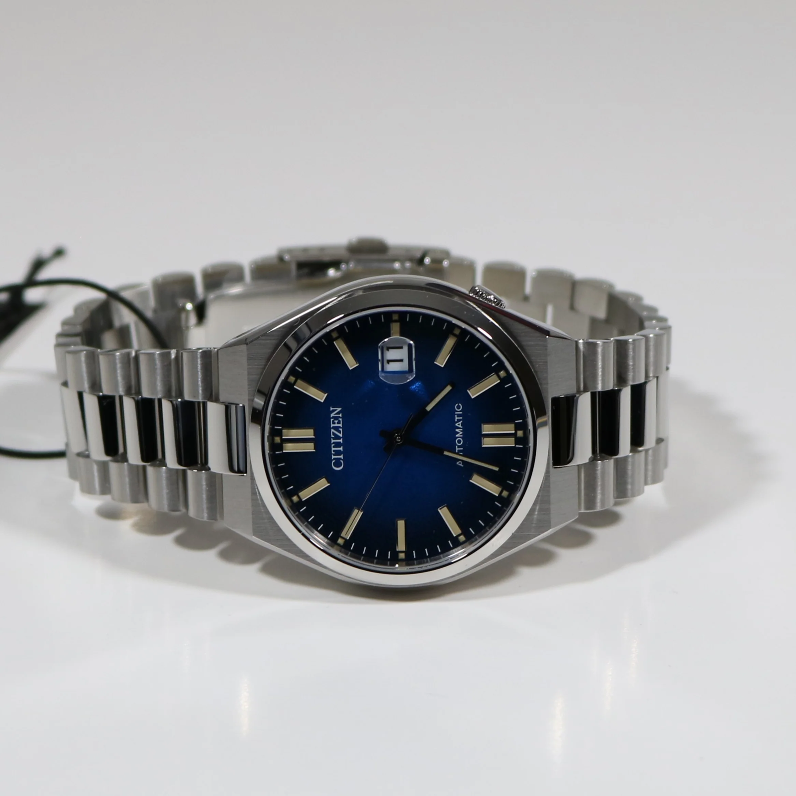 Citizen Tsuyosa Automatic Men's Stainless Steel Blue Gradient Dial Watch NJ0151-
