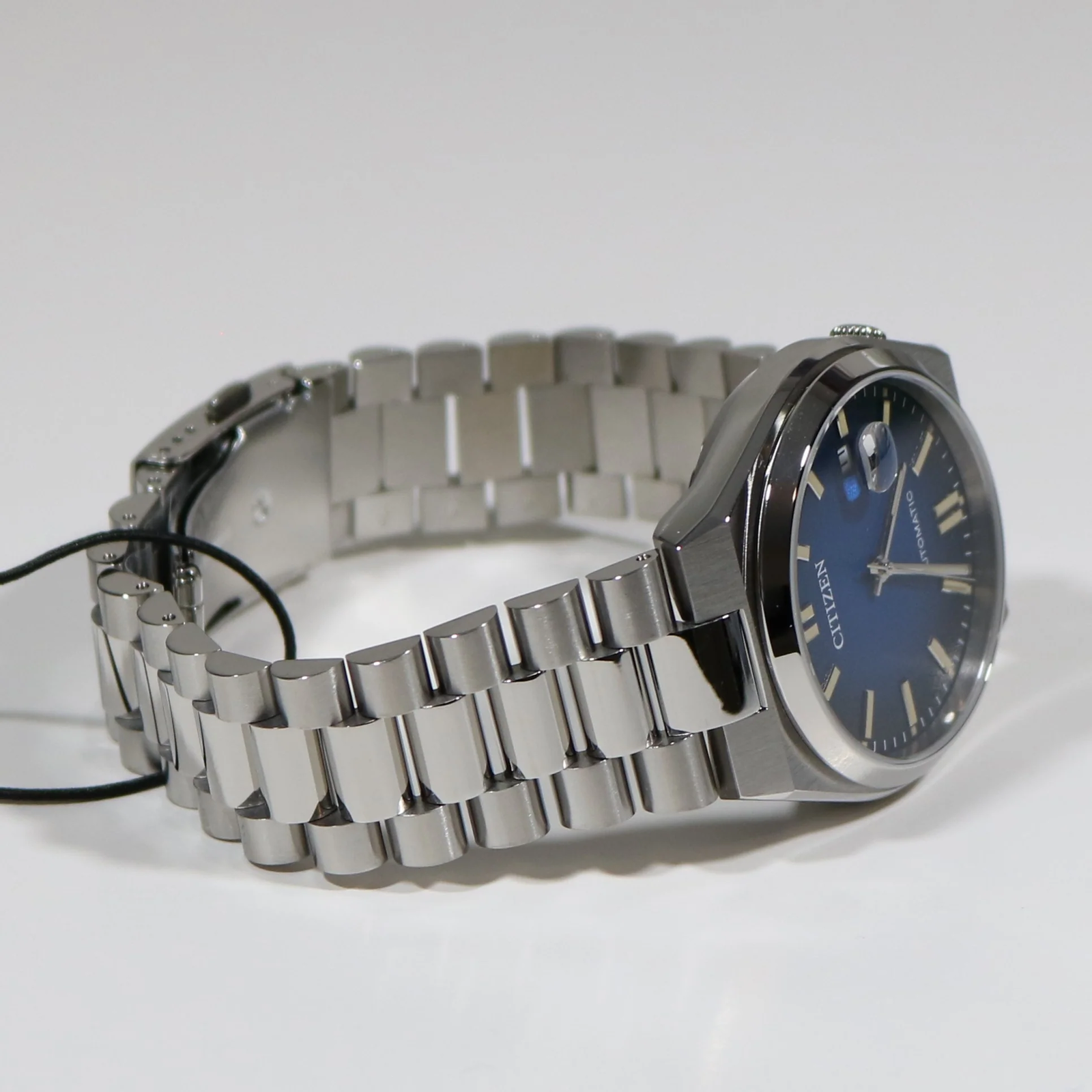 Citizen Tsuyosa Automatic Men's Stainless Steel Blue Gradient Dial Watch NJ0151-