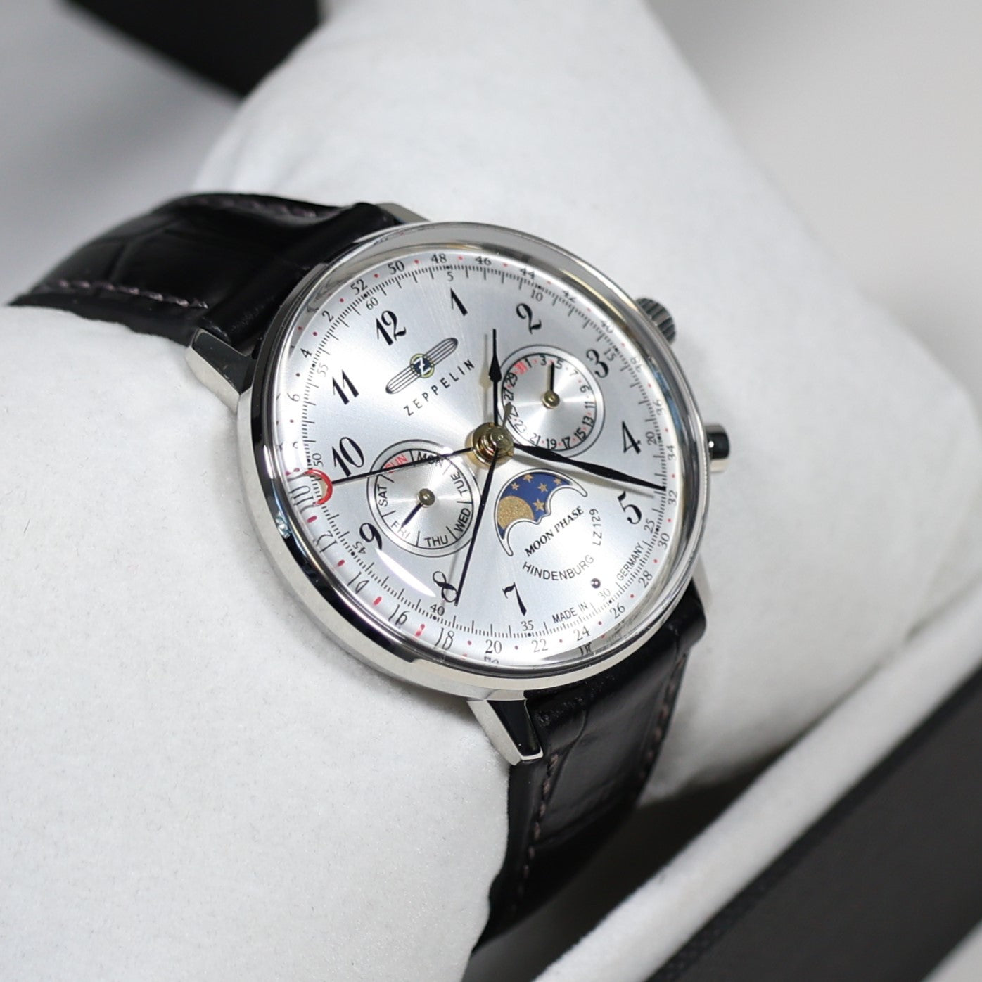 Zeppelin Hindenburg LZ129 Moon Phase Women's Watch 7037-1