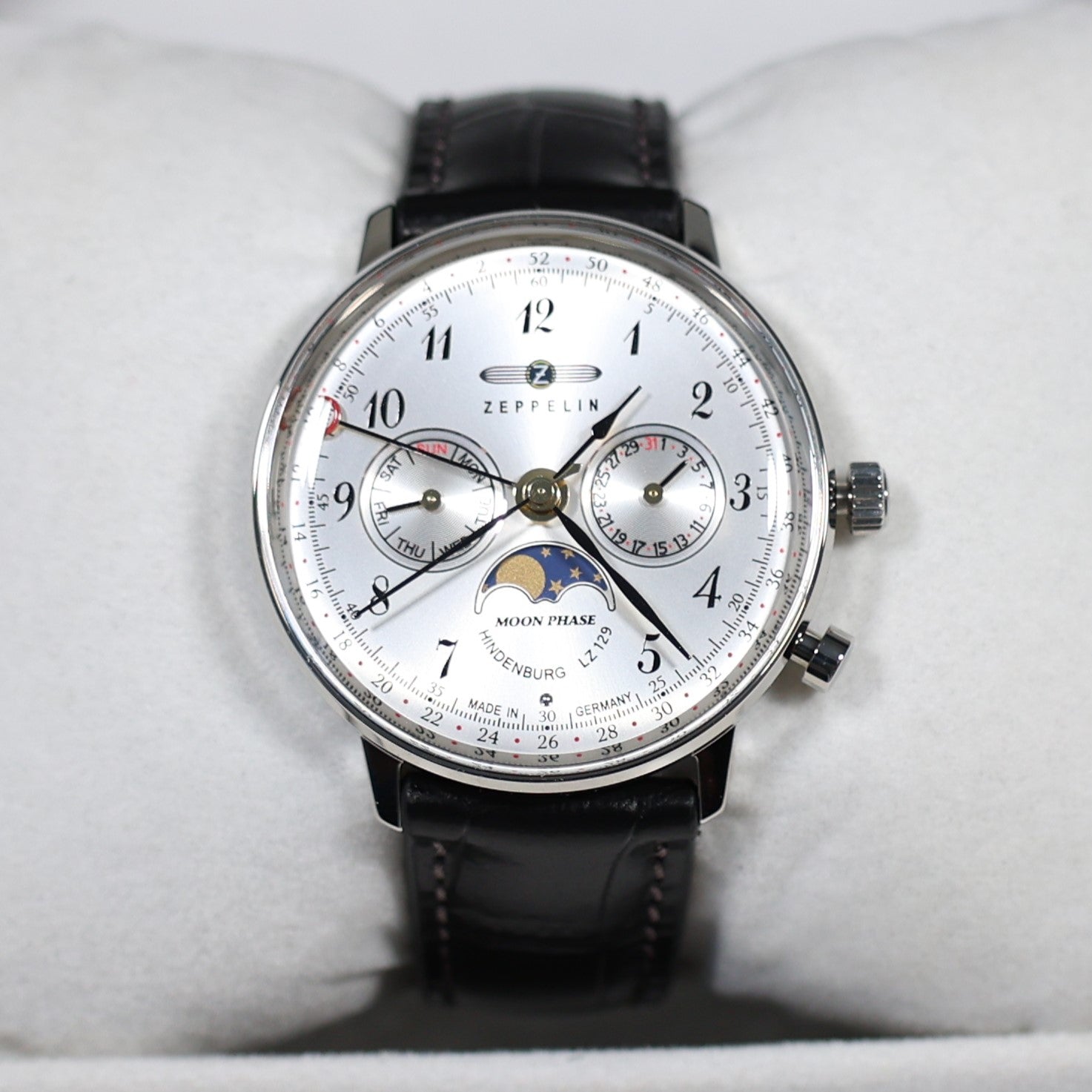 Zeppelin Hindenburg LZ129 Moon Phase Women's Watch 7037-1