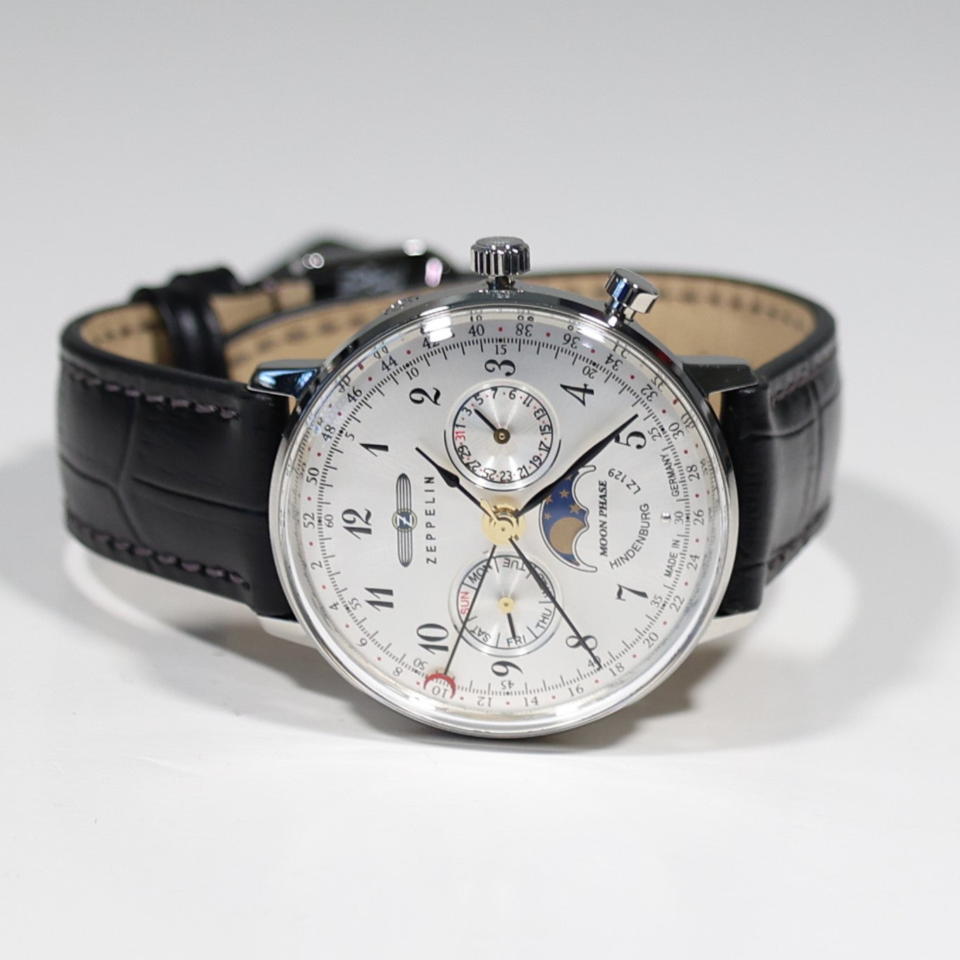 Zeppelin Hindenburg LZ129 Moon Phase Women's Watch 7037-1