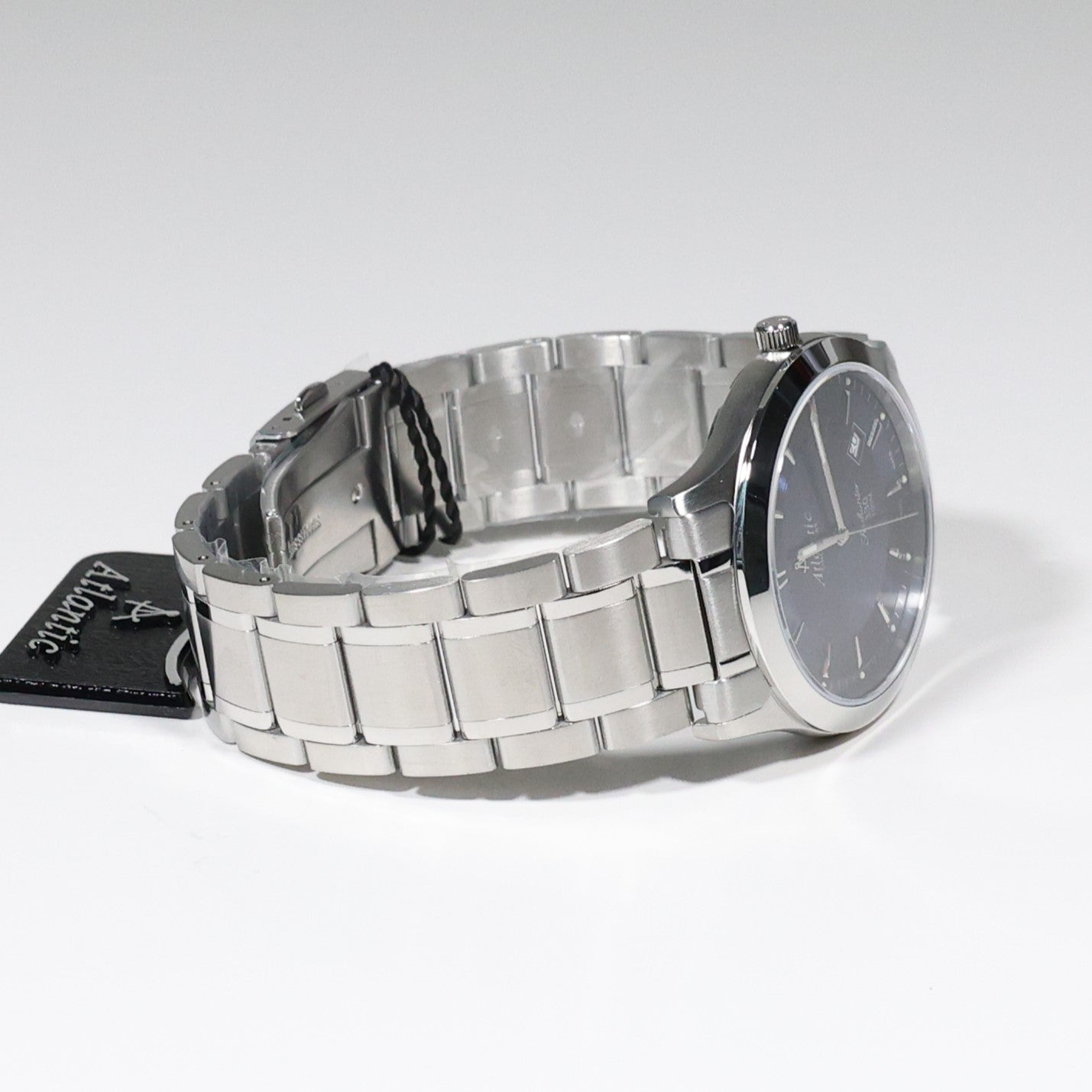 Atlantic Seahunter 330 Blue Dial Stainless Steel Men's Watch 71365.41.51