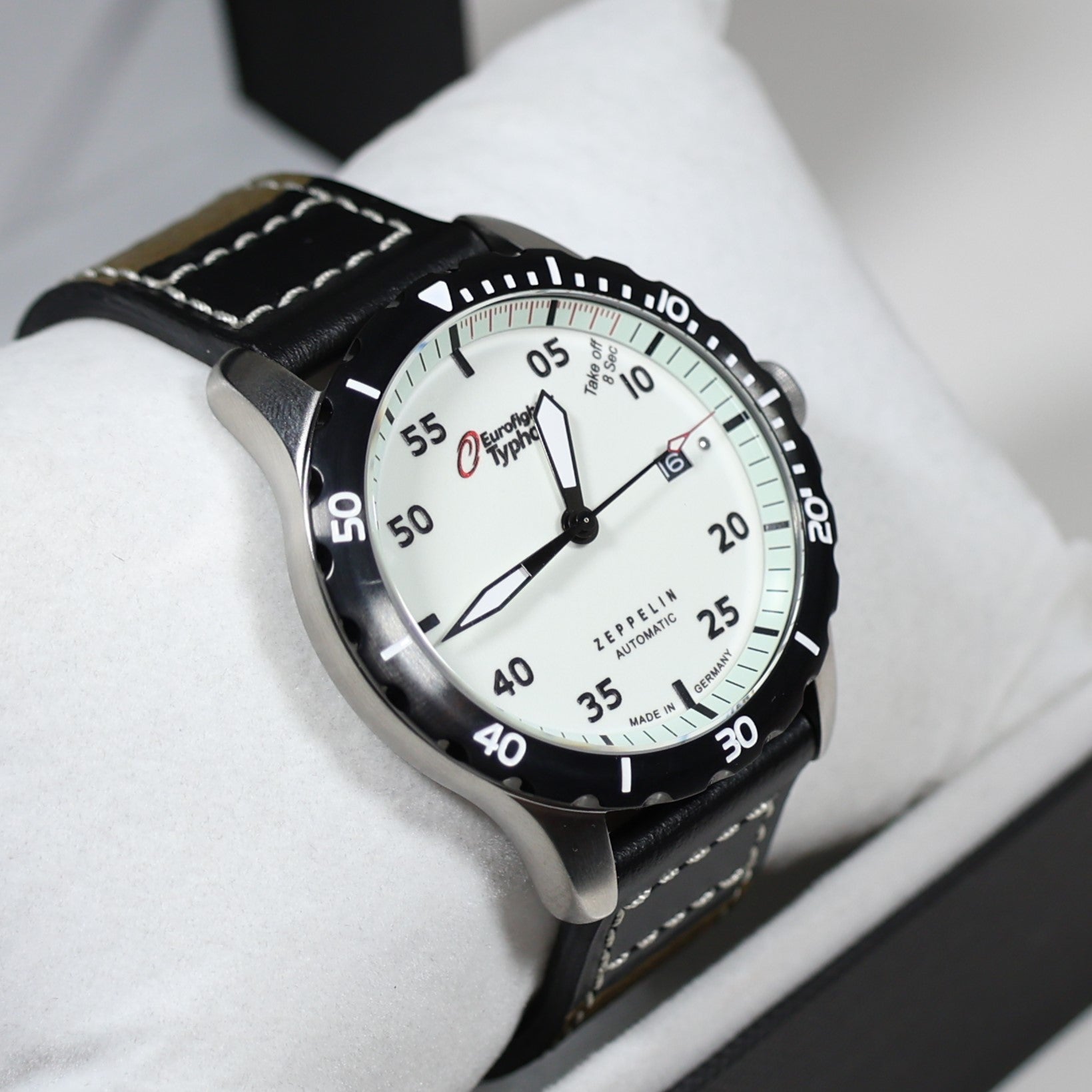 Zeppelin Eurofighter Typhoon Full Lume Dial Men's Automatic Watch 7268-5