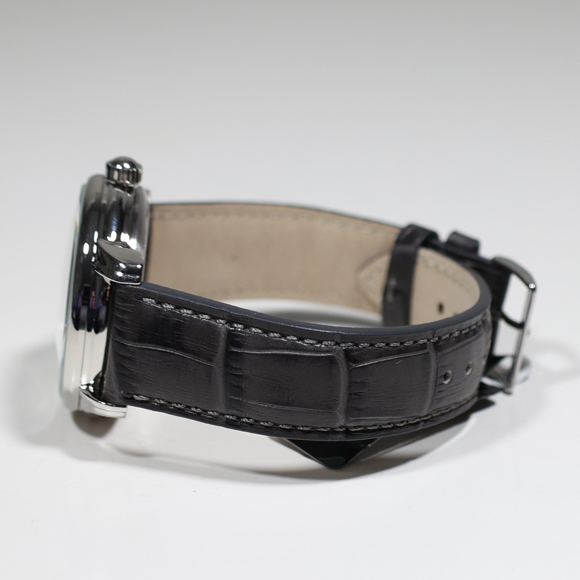 Zeppelin LZ127 Graf Zeppelin Automatic Men's Skeleton White Dial Watch 7666-1