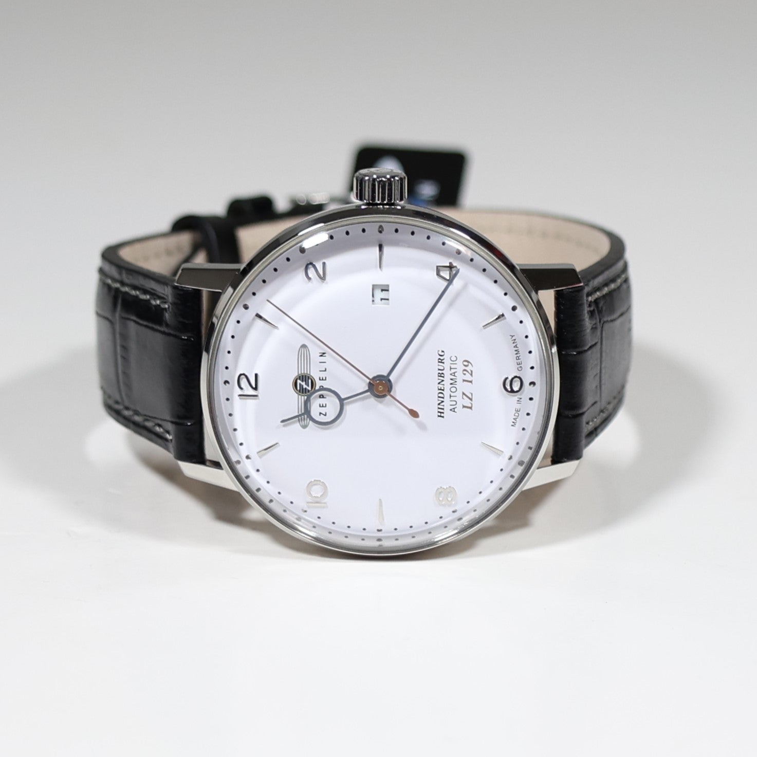 Zeppelin Hindenburg Men's LZ 129 White Dial  Men's Watch 8062-1