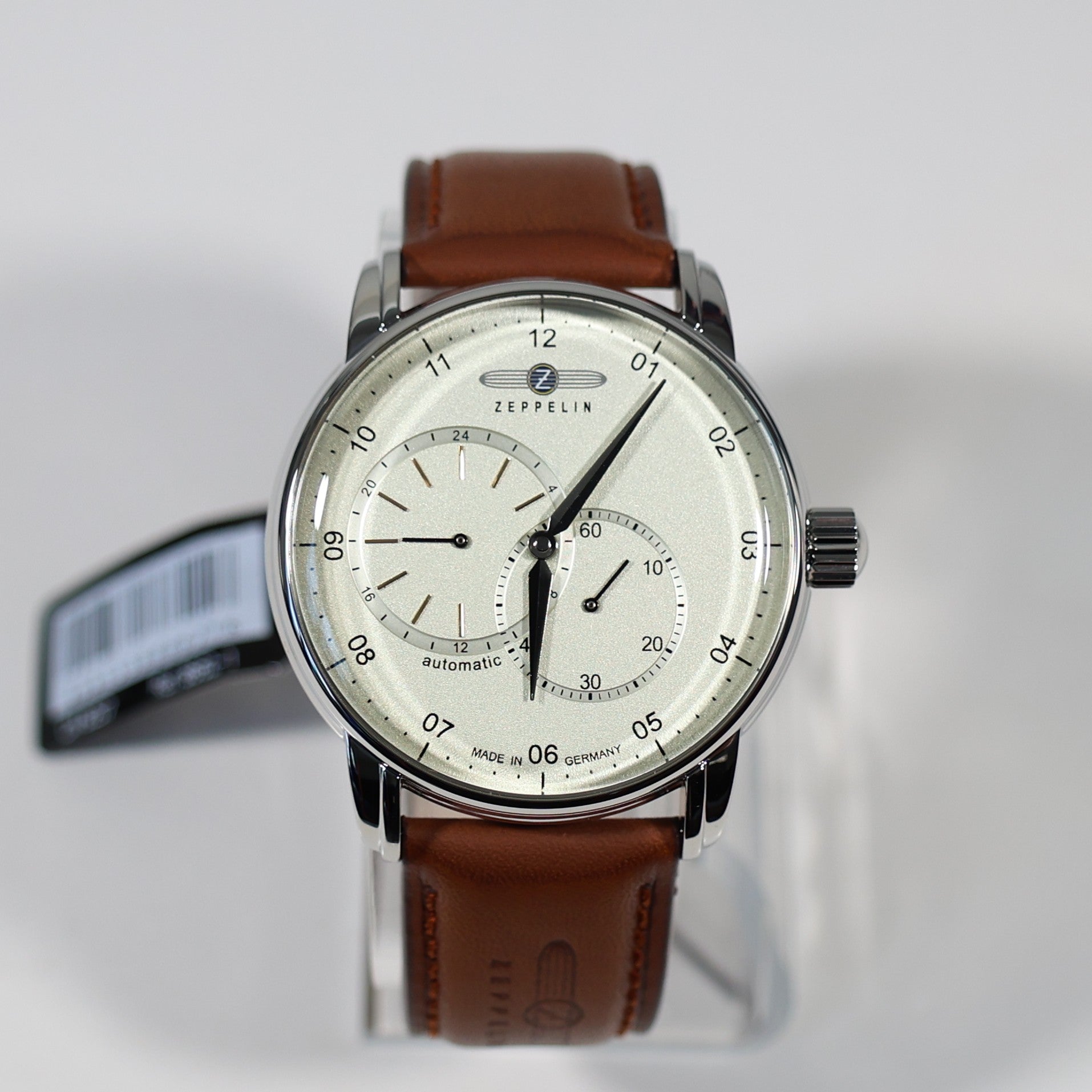 Zeppelin Captains Line Men's Automatic Beige Dial Watch 8662-1 - Chronobuy