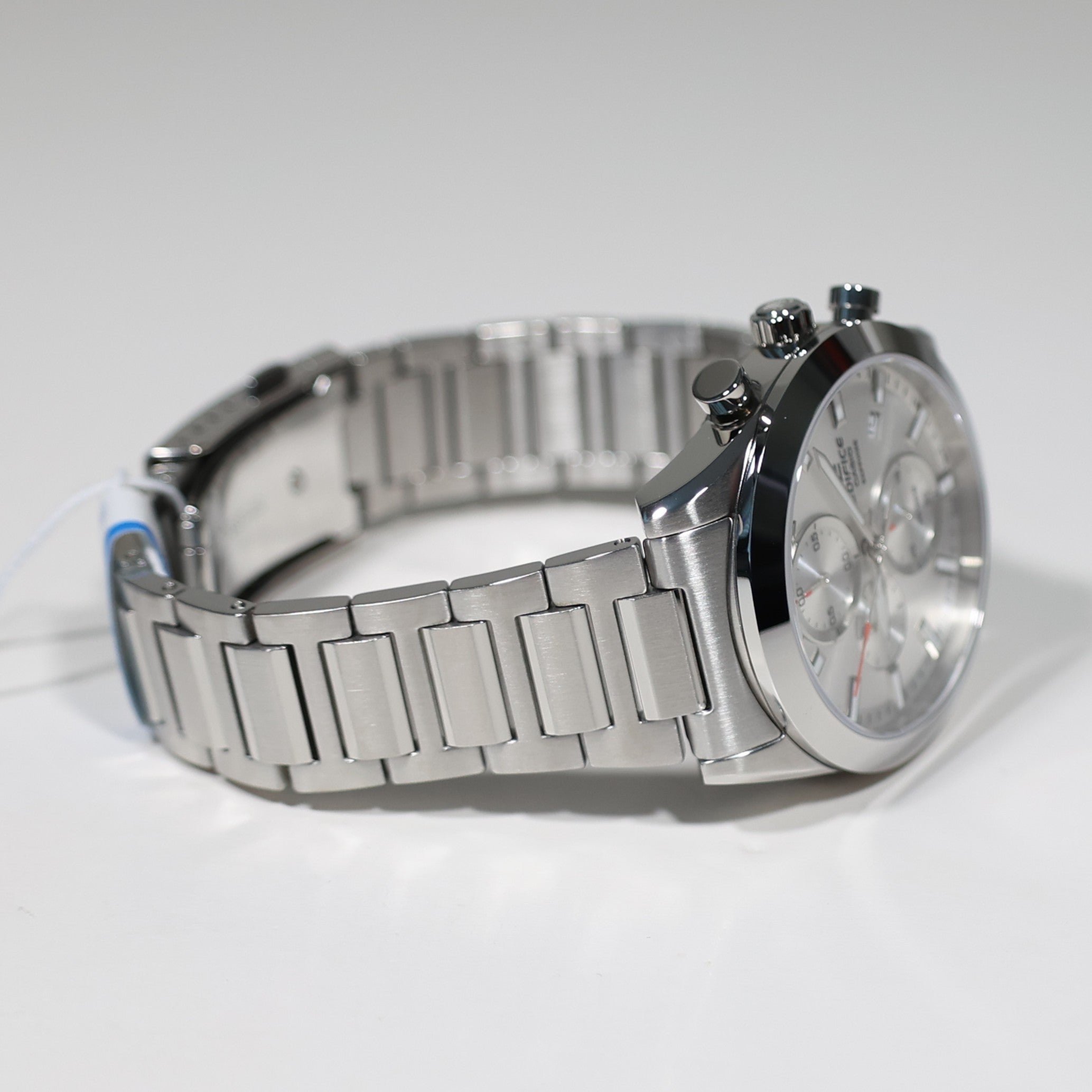 Casio Edifice Silver Dial Men's Chronograph Watch EFB-710D-7AVUEF