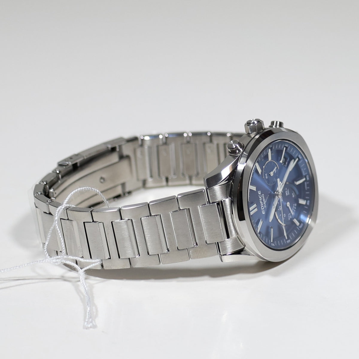 Casio Edifice Solar Blue Dial Men's Chronograph Watch EQB-1300DC-2AEF - Chronobuy