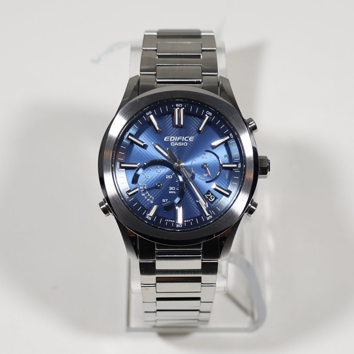 Casio Edifice Solar Blue Dial Men's Chronograph Watch EQB-1300DC-2AEF - Chronobuy