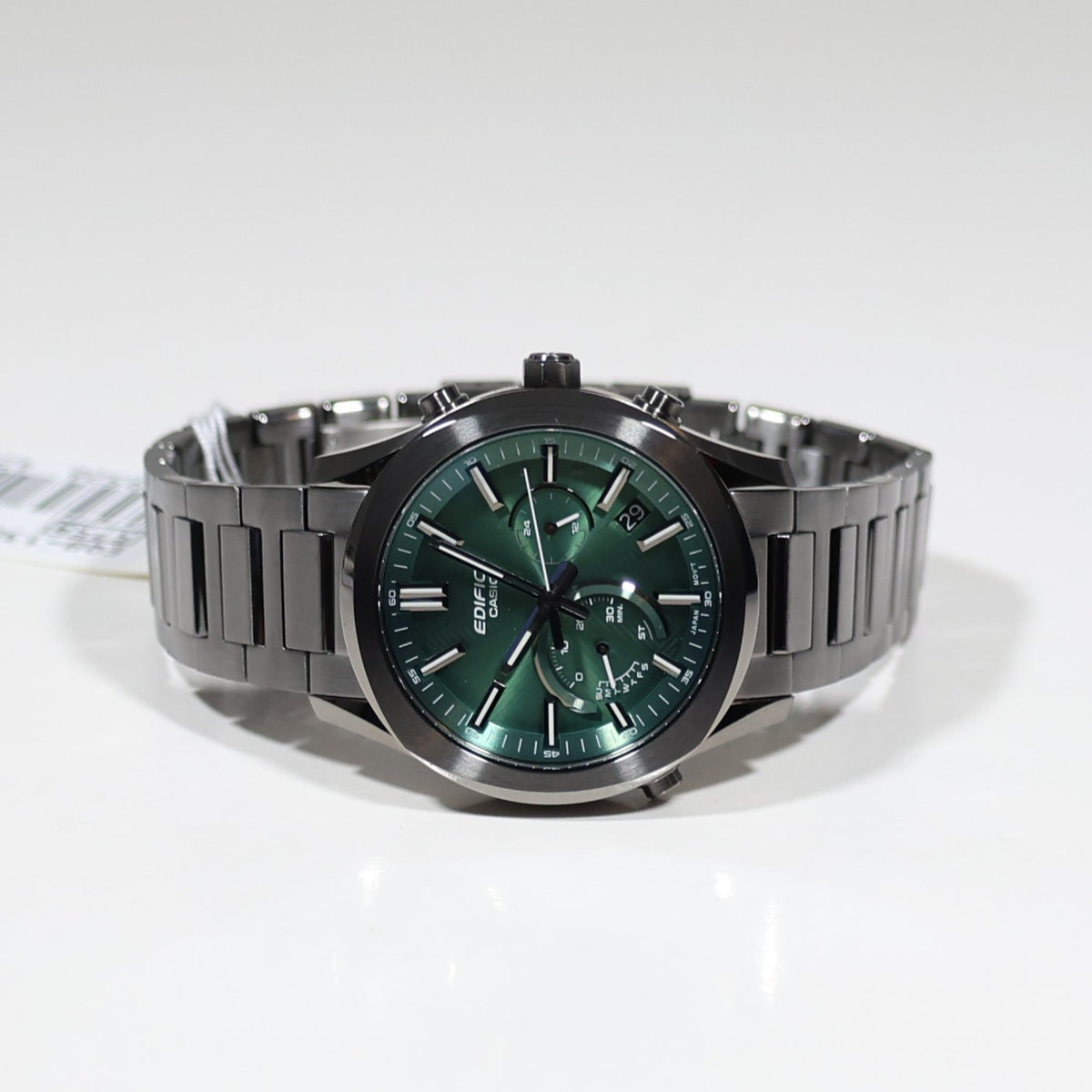 Casio Edifice Solar Green Dial Men's Chronograph Watch EQB-1300DC-3AEF - Chronobuy