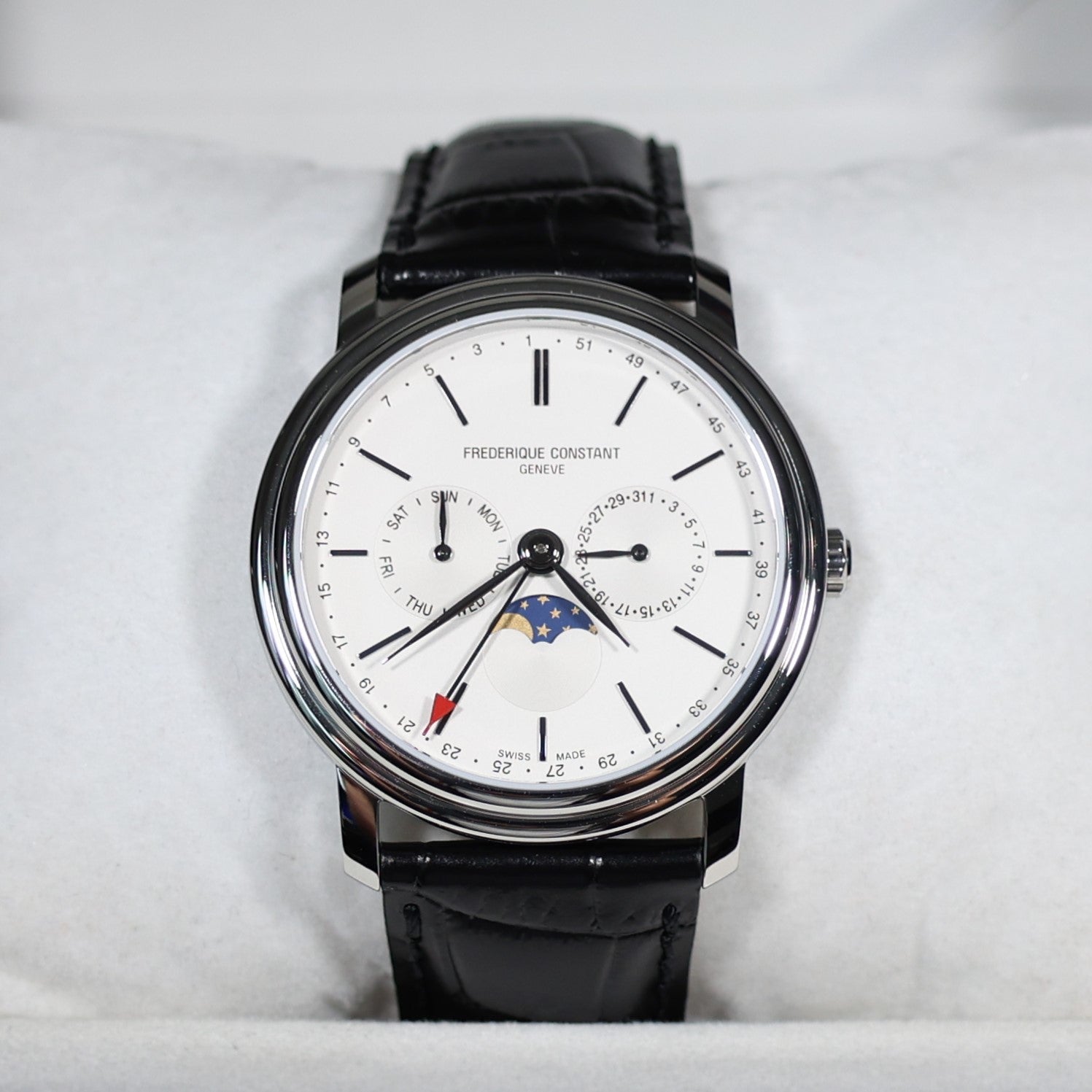 Frederique Constant Classic Business Timer Moon Phase Men's Watch FC-270SW4P26