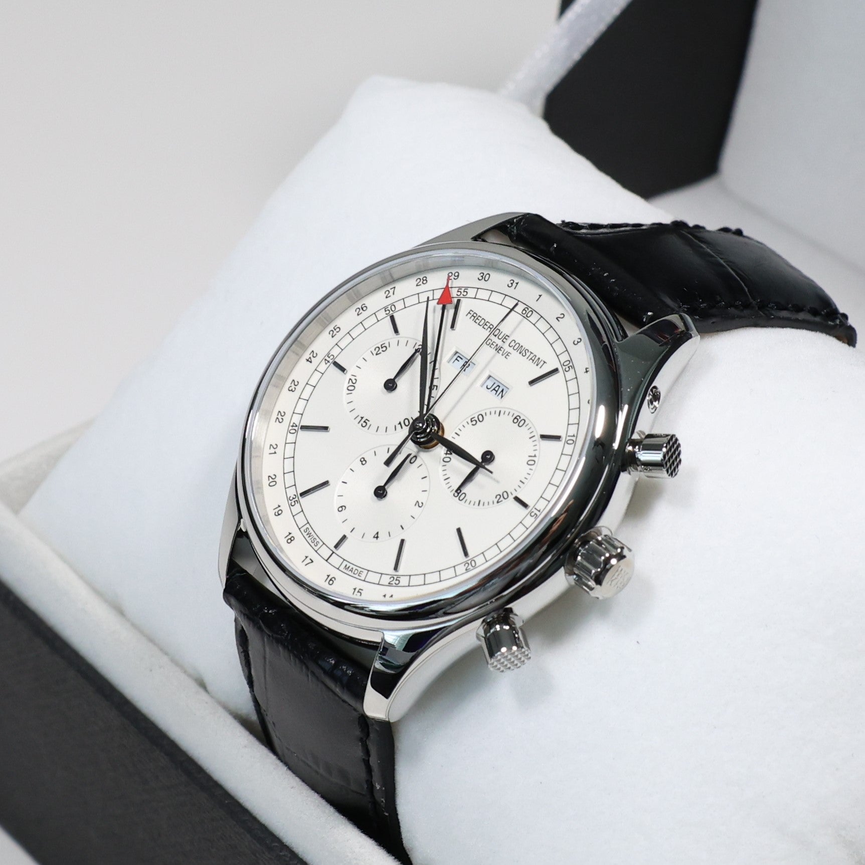 Frederique Constant Quartz Chronograph Triple Calendar Men's Watch FC-296SW5B6