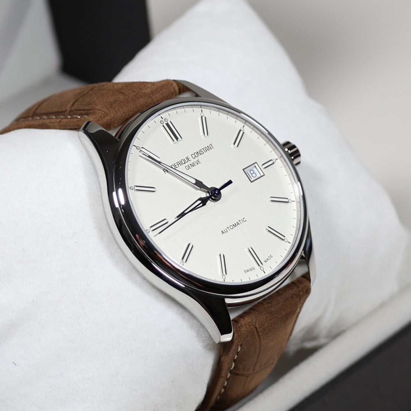 Frederique Constant Classics Index Men's Automatic Silver Dial Watch FC-303NS5B6