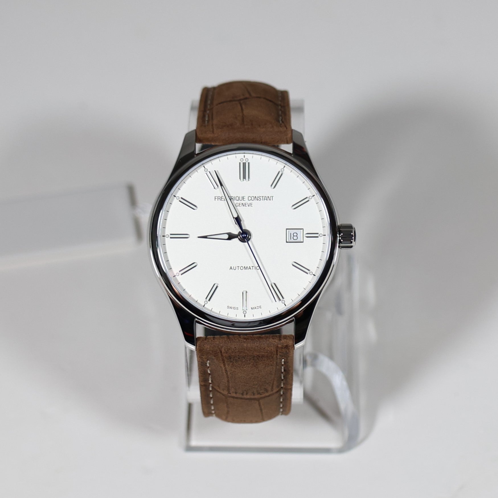 Frederique Constant Classics Index Men's Automatic Silver Dial Watch FC-303NS5B6