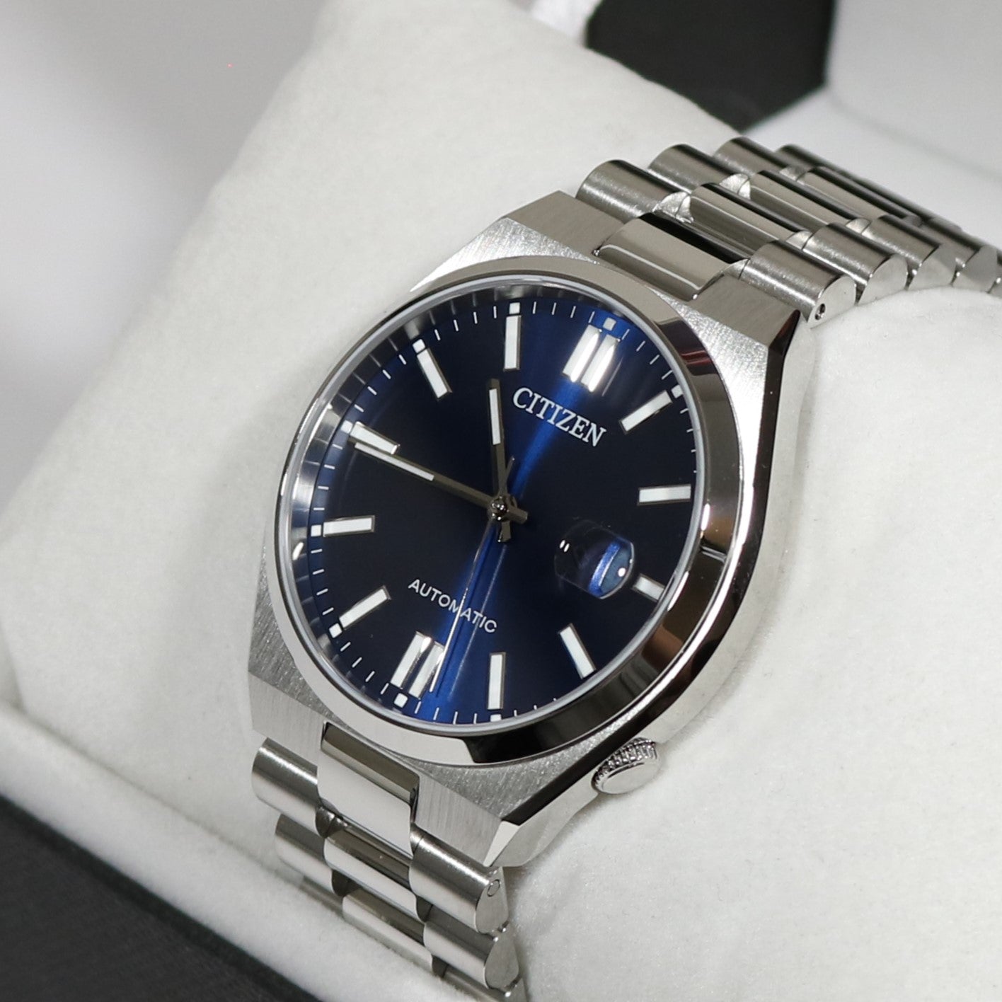 Citizen Tsuyosa Automatic Men's Stainless Steel Blue Dial Watch NJ0150-81L 3