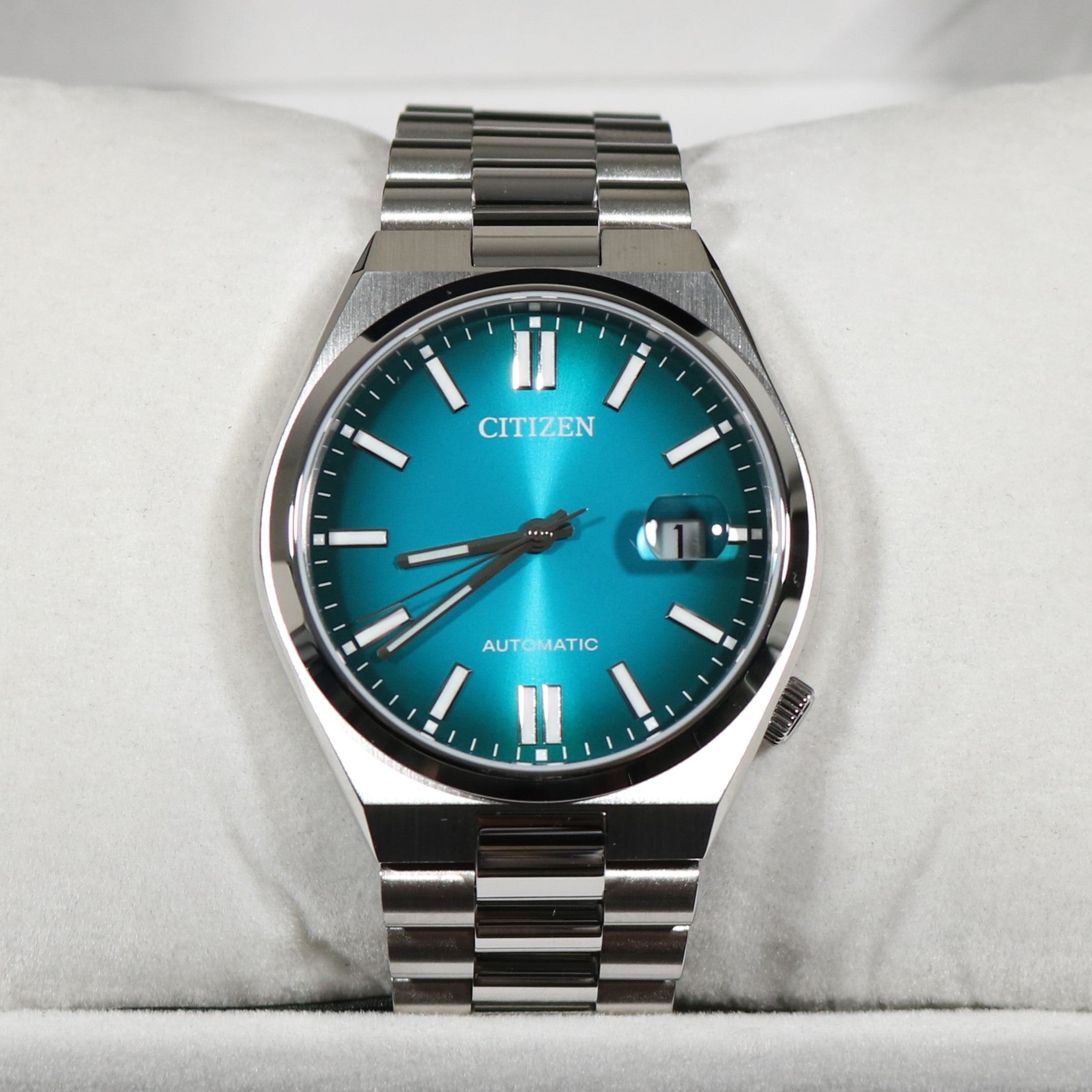 Citizen Tsuyosa Automatic Men's Stainless Steel Blue Dial Watch NJ0151-88X 2