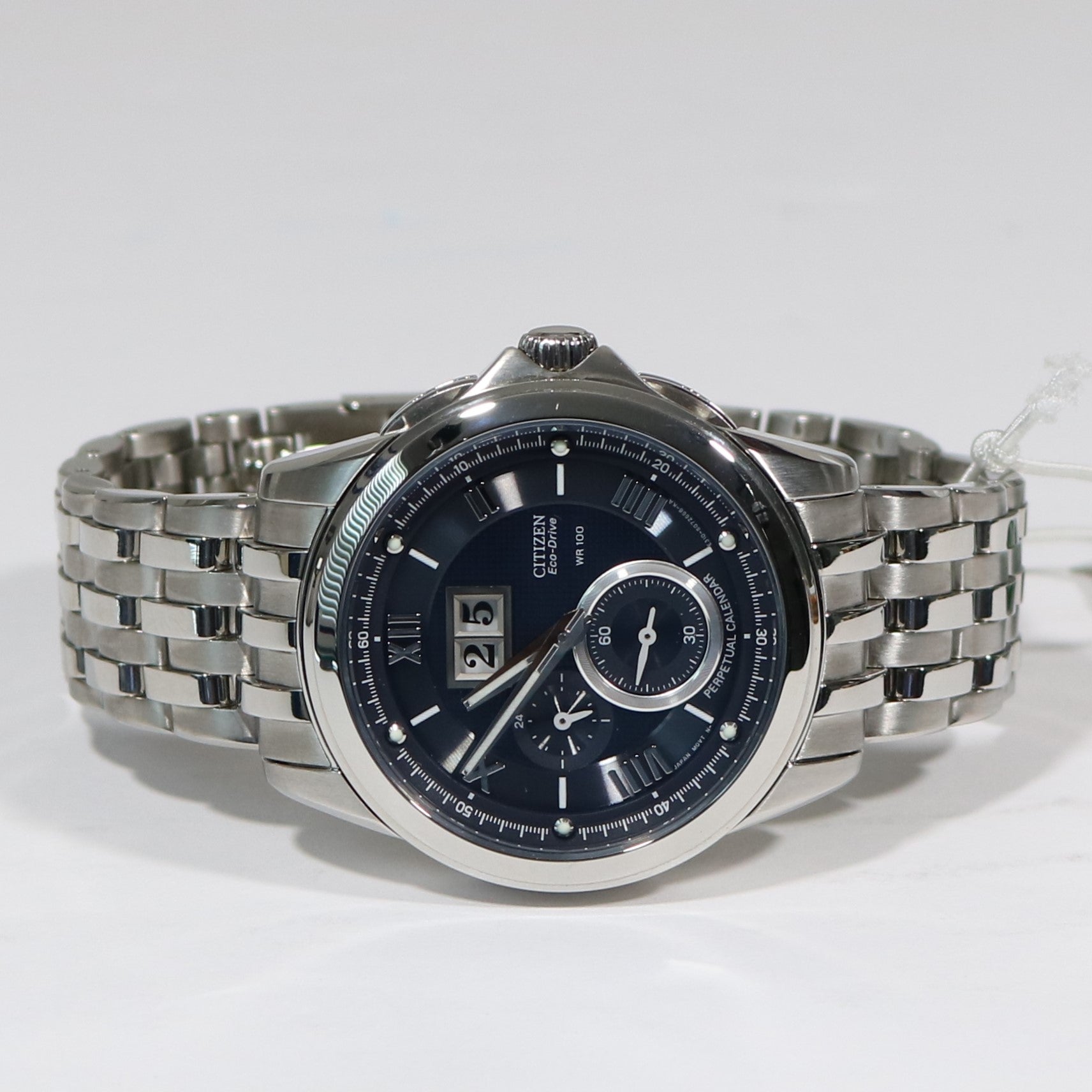 Citizen Caliber 3100 Perpetual Calendar Blue Dial Men's Watch BT0000-58L