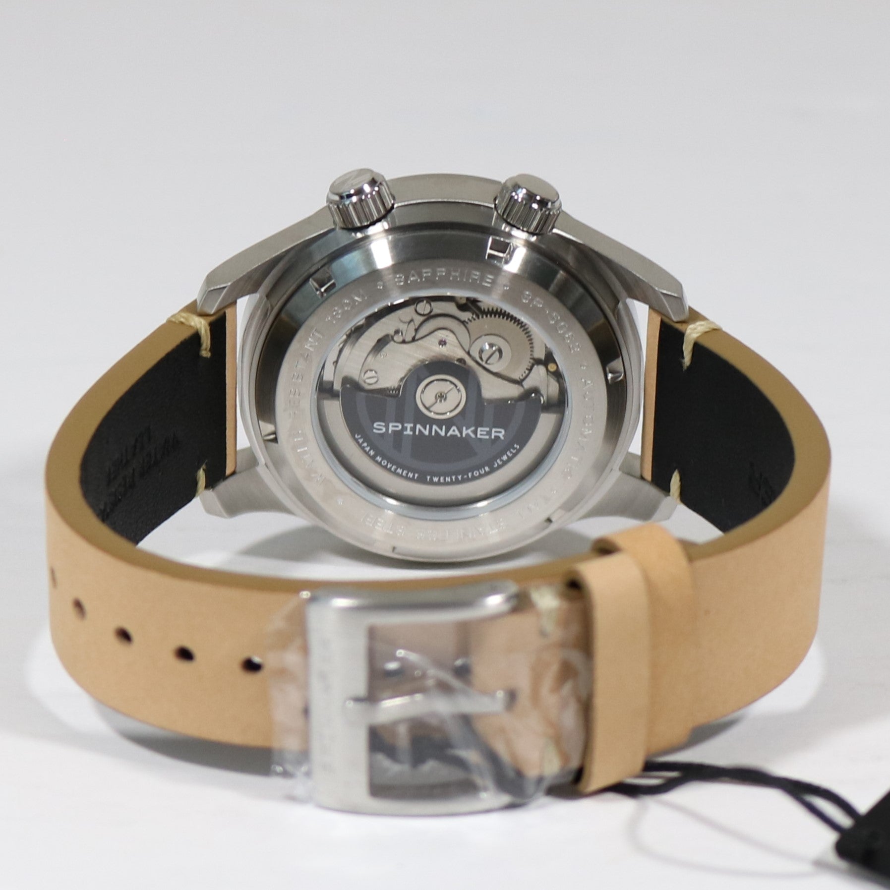 Spinnaker Bradner Blue Dial Brown Leather Strap Men's Watch SP-5062-05