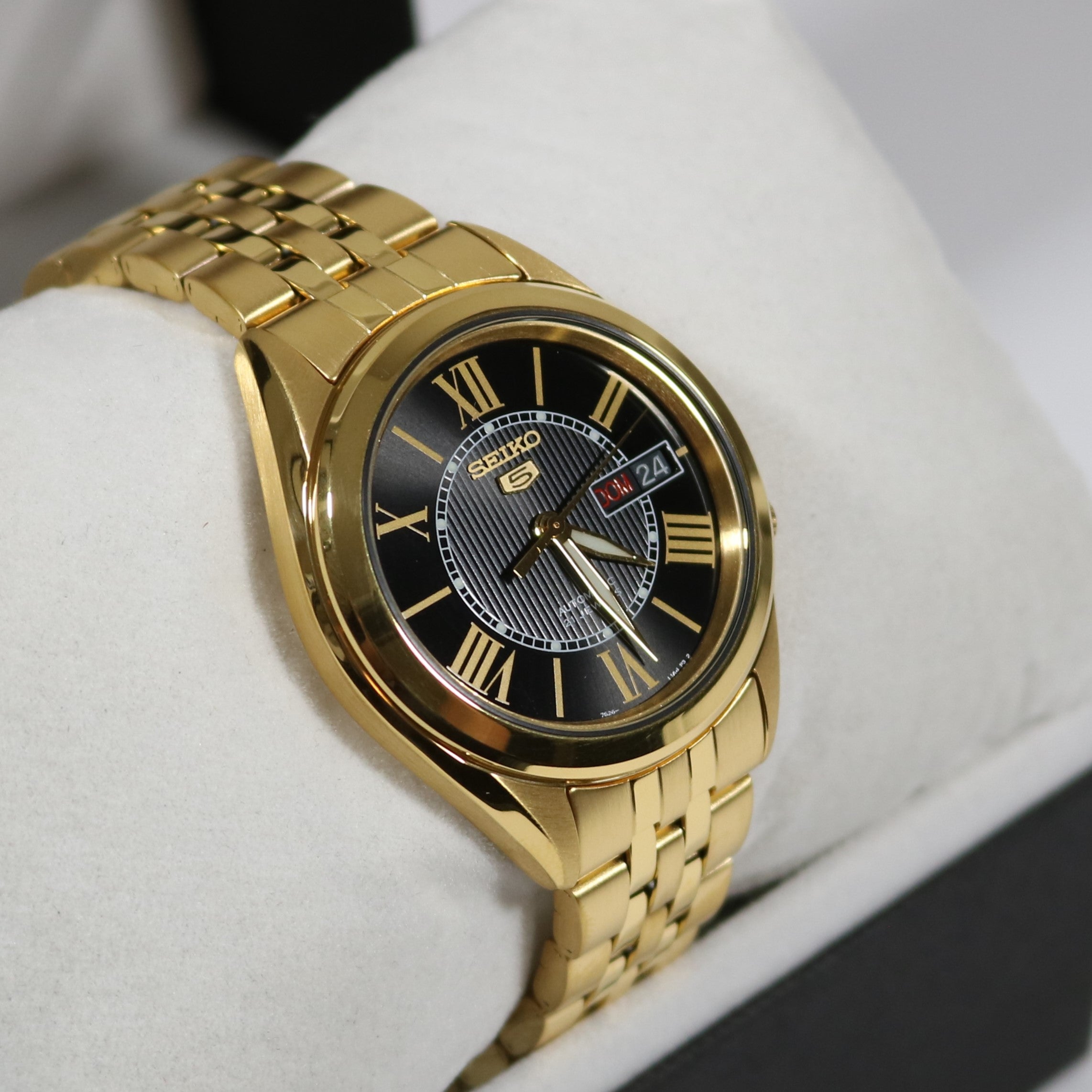 Gold Automatikuhren Von Seiko Seiko SRE010J1 Automatic Presage