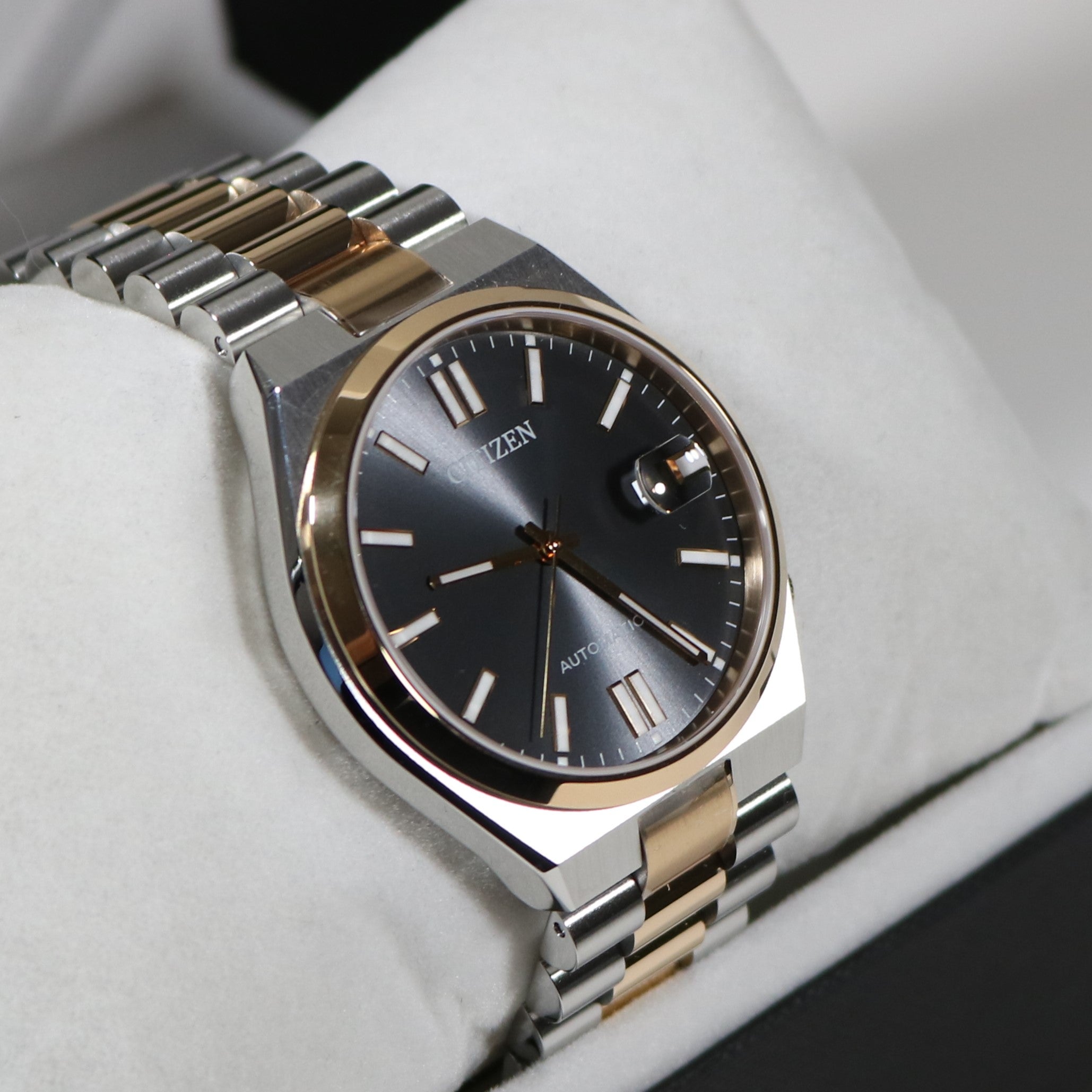 Citizen Tsuyosa Automatic Men's Stainless Steel Two Tone Watch NJ0154-80H