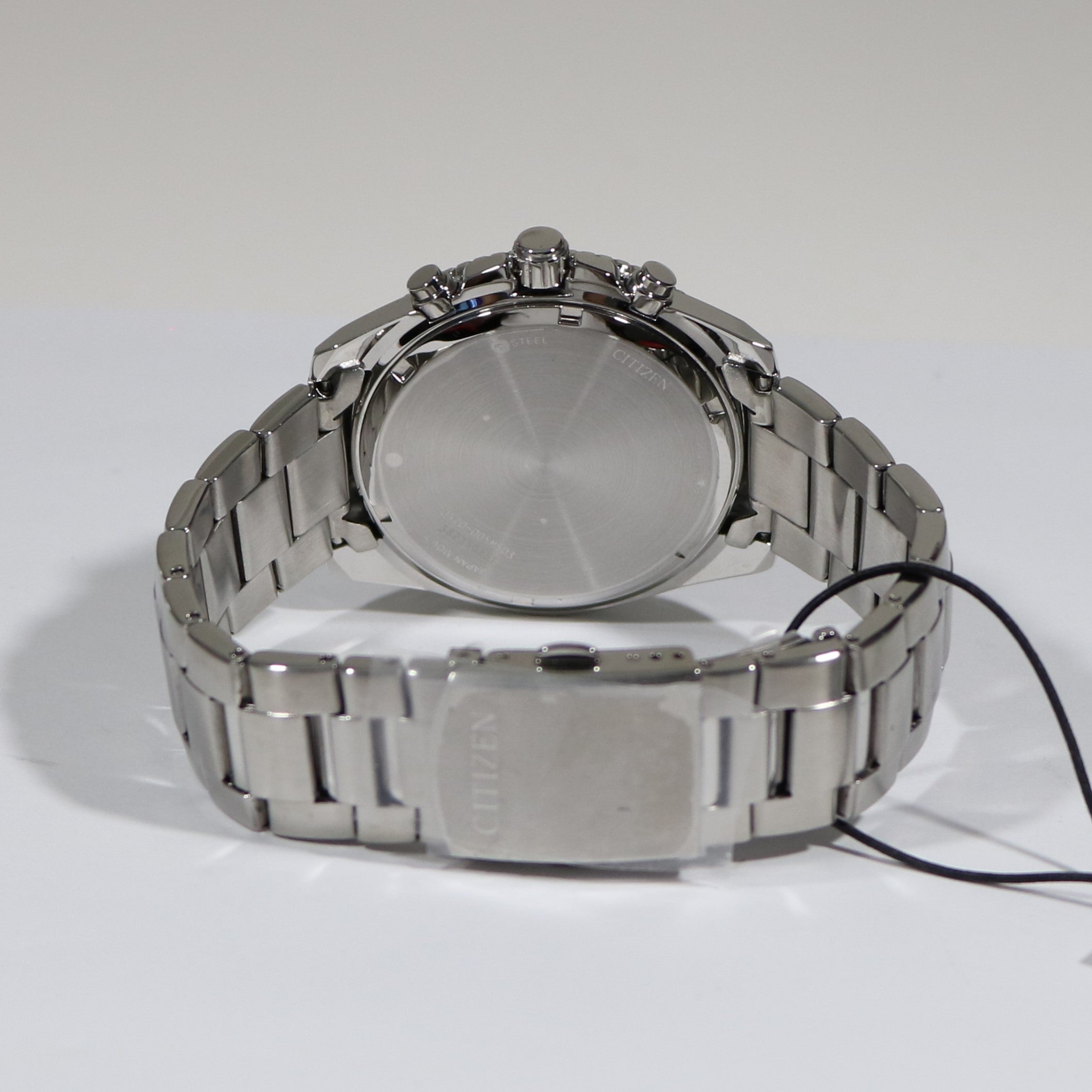 Citizen Quartz Stainless Steel Blue Dial Chronograph Men's Watch AN8201-57L