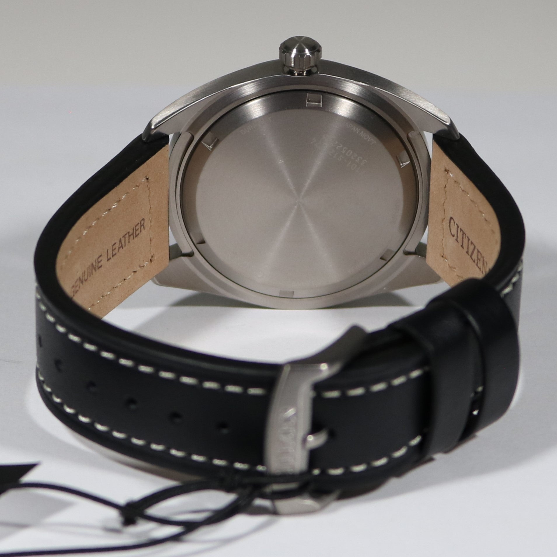 Citizen Eco-Drive Super Titanium Black Dial Garrison Men's Watch BM8560-29EE