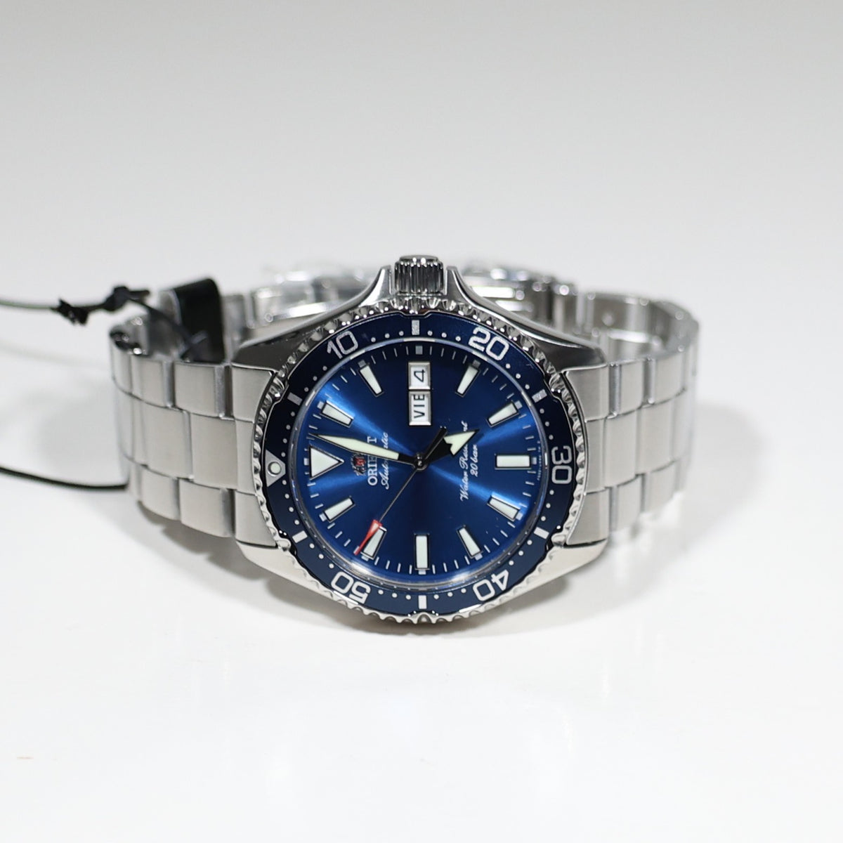 Orient Mako Stainless Steel Blue Dial Diver Men's Watch RA-AA0824L