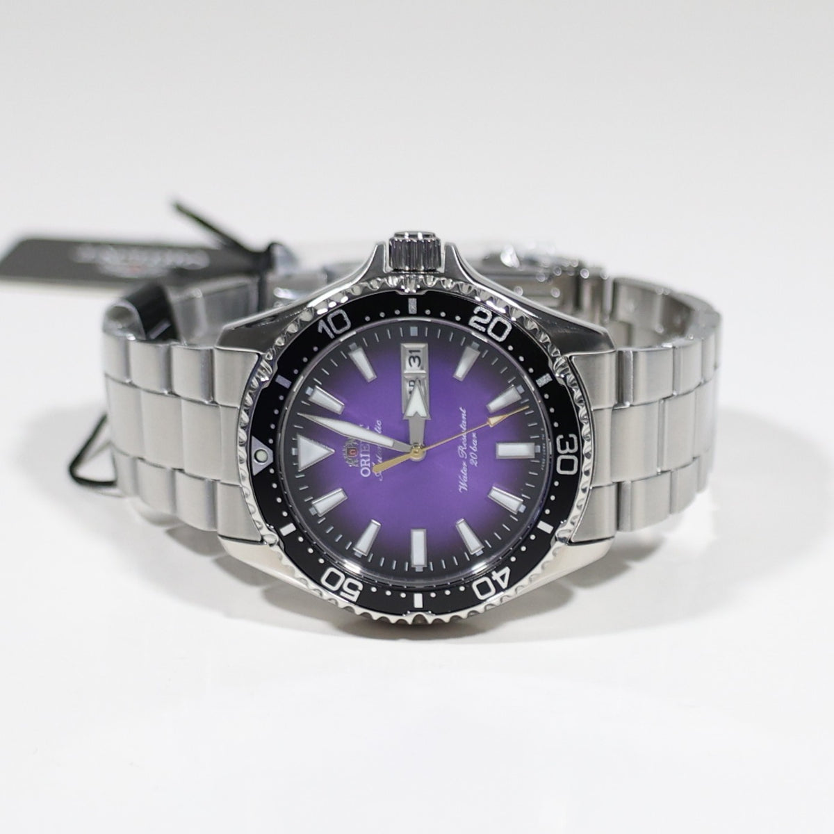 Orient Mako Limited Edition Purple Dial Diver Men's Watch RA-AA0827V