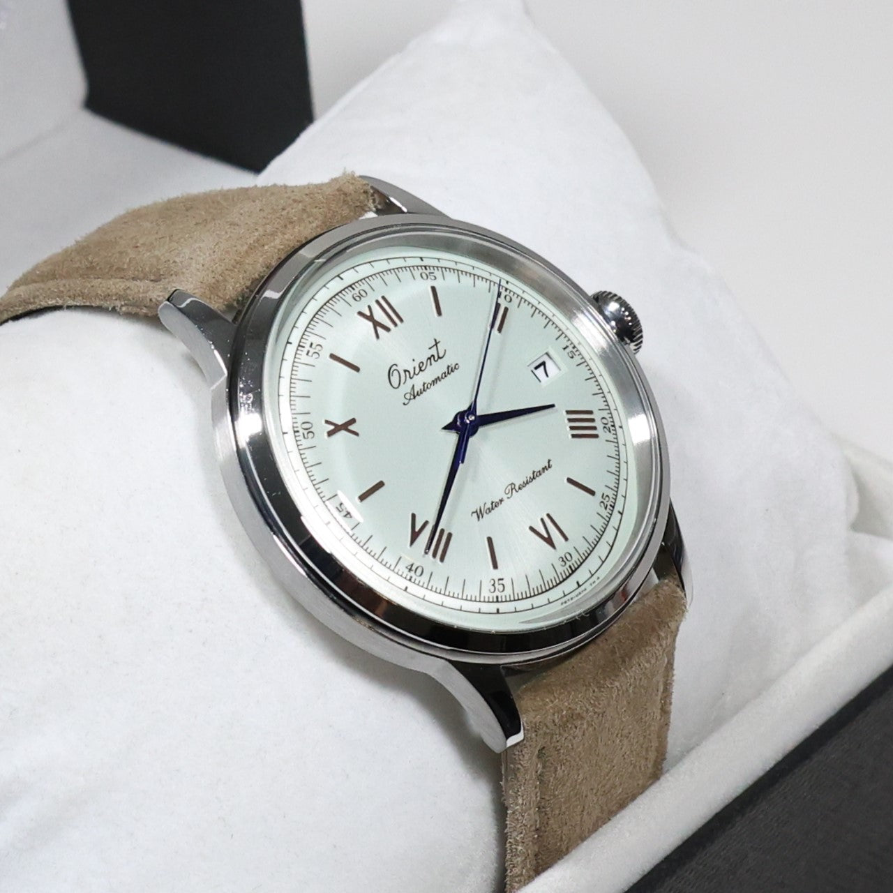 Orient Bambino 75th Anniversary White Dial Men's Watch RA-AC0027S