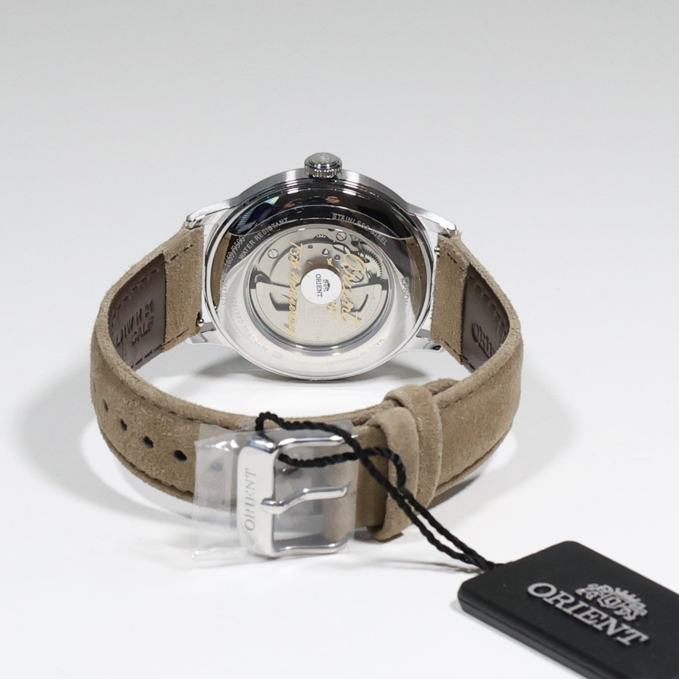 Orient Bambino 75th Anniversary White Dial Men's Watch RA-AC0027S