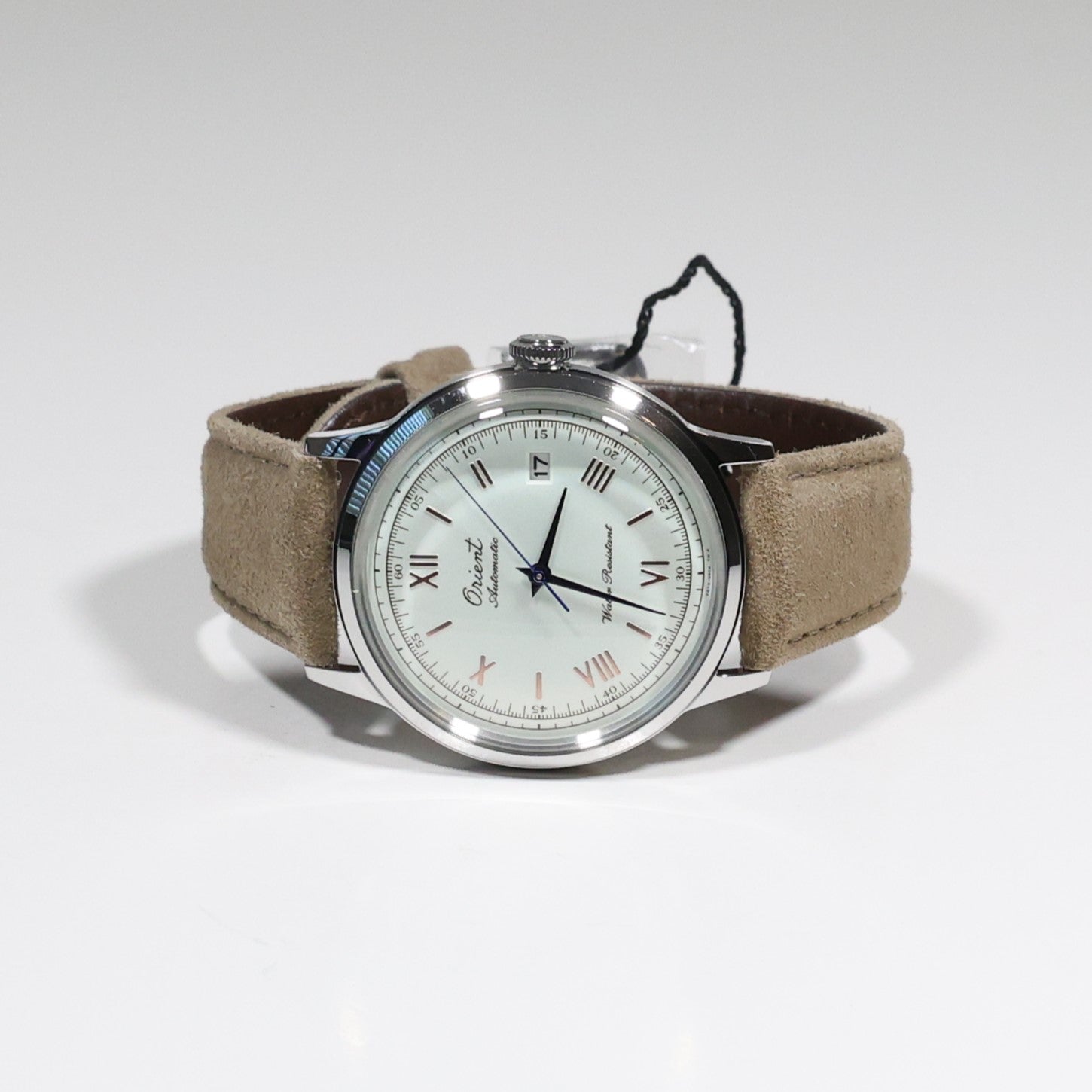 Orient Bambino 75th Anniversary White Dial Men's Watch RA-AC0027S