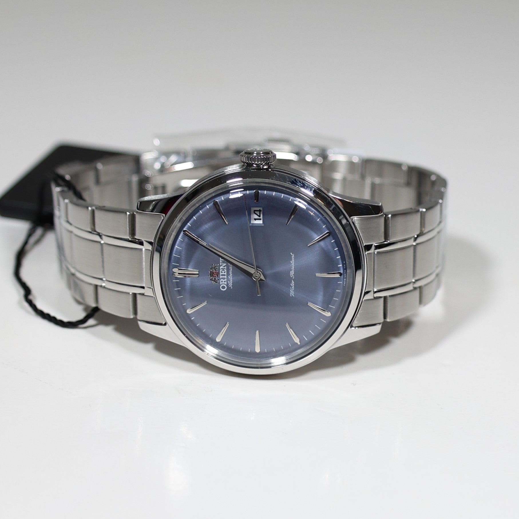 Orient Bambino Blue Dial Stainless Steel Men's Classic Watch RA-AC0M10L30B