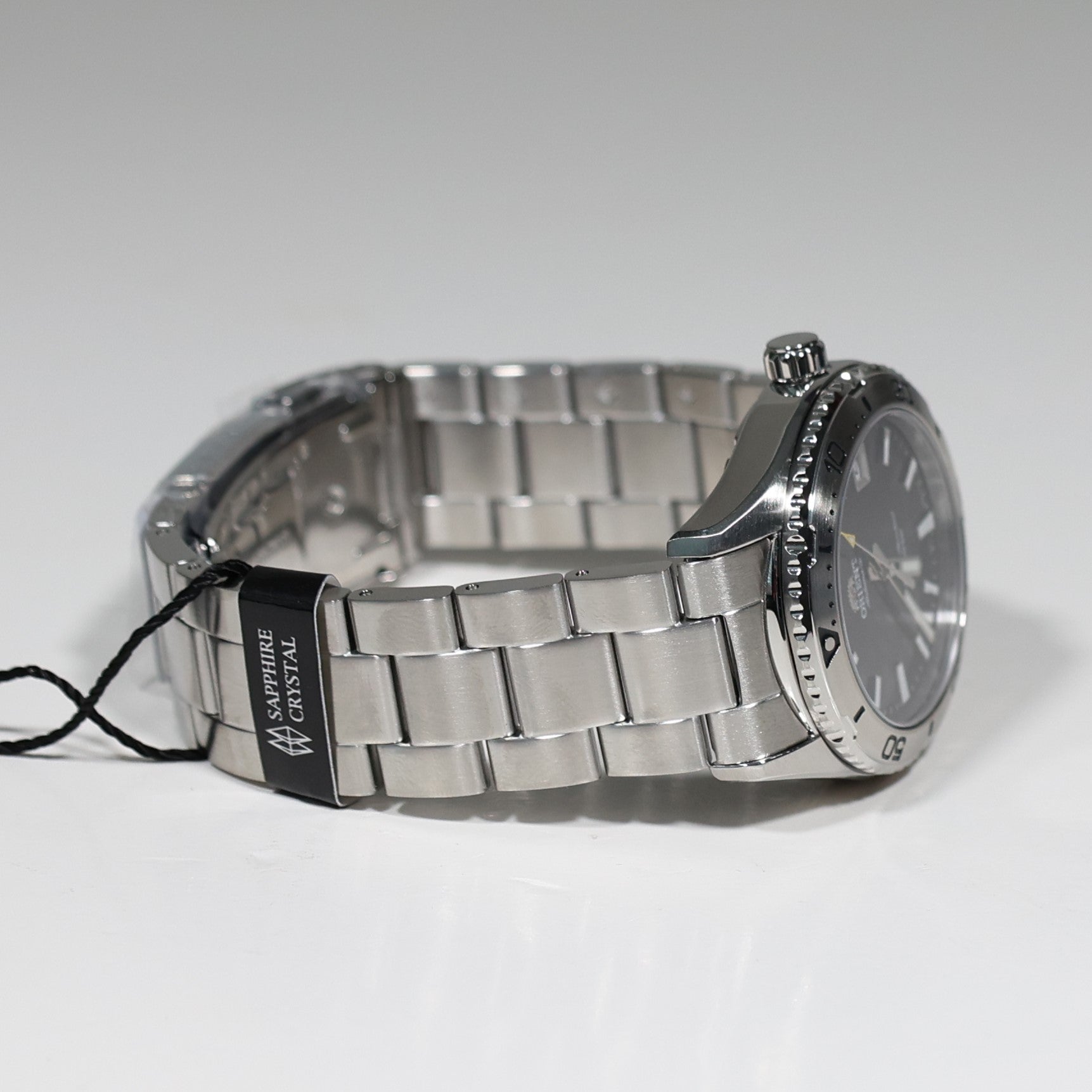 Orient Mako Automatic Stainless Steel Black Dial Men's Sports Watch RA-AC0Q01B