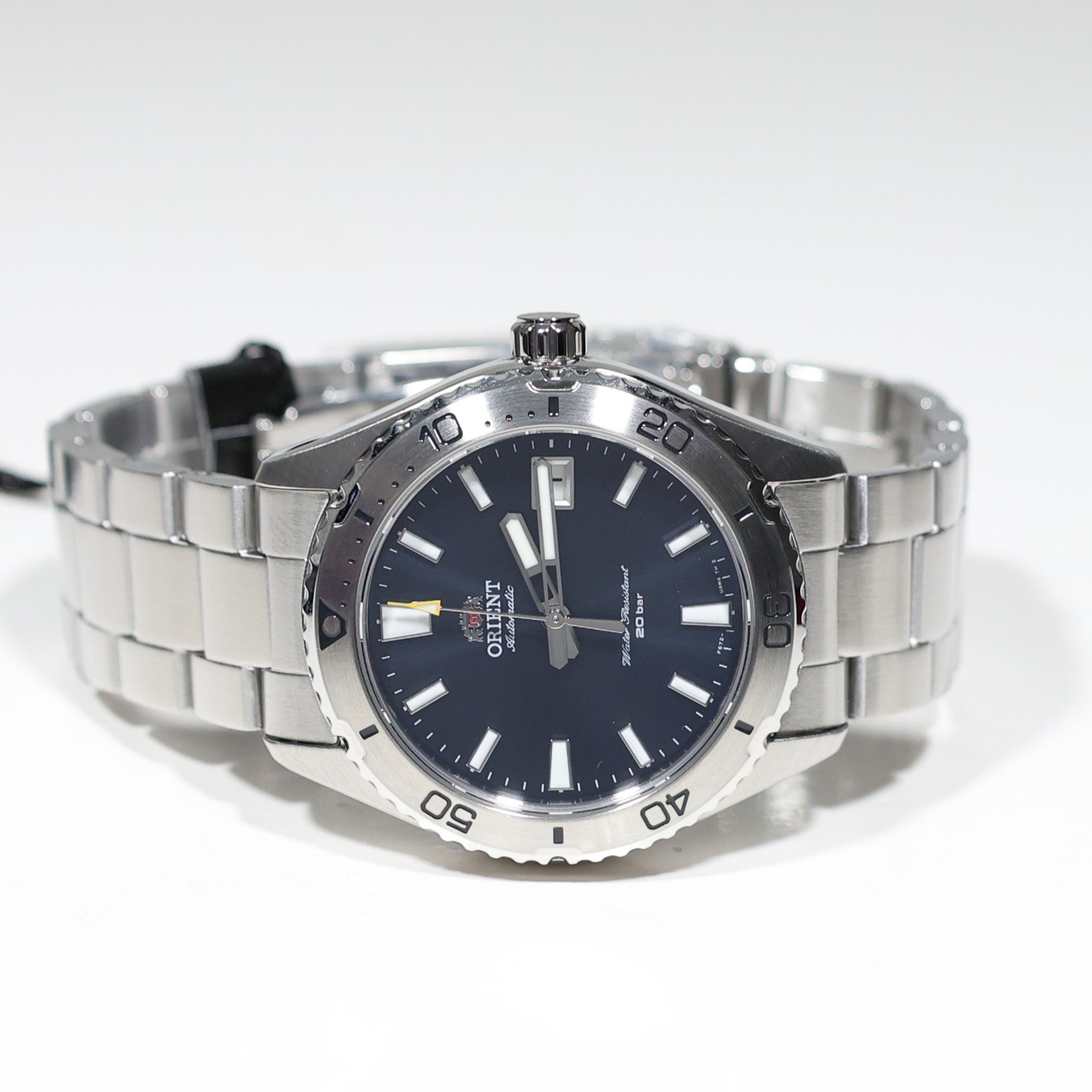 Orient Mako Automatic Stainless Steel Navy Dial Men's Sports Watch RA-AC0Q02L