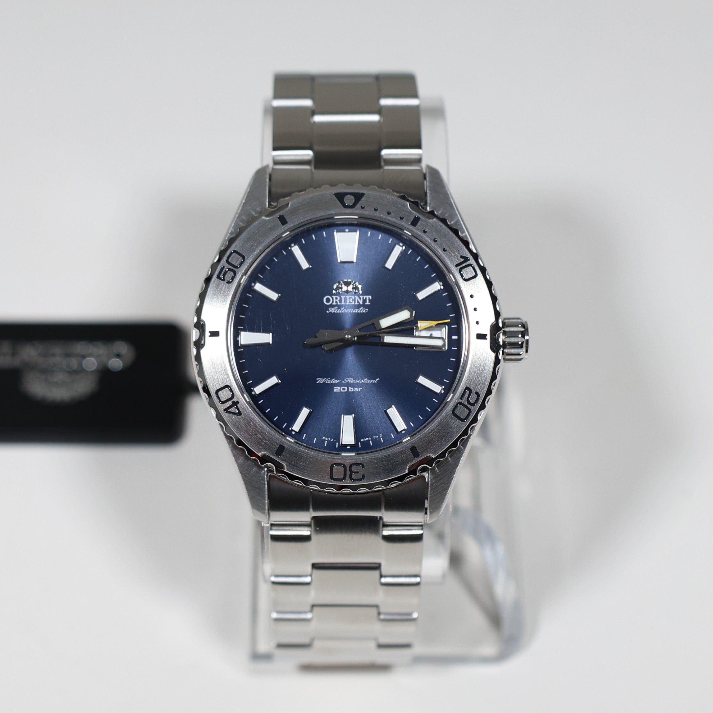 Orient Mako Automatic Stainless Steel Navy Dial Men's Sports Watch RA-AC0Q02L