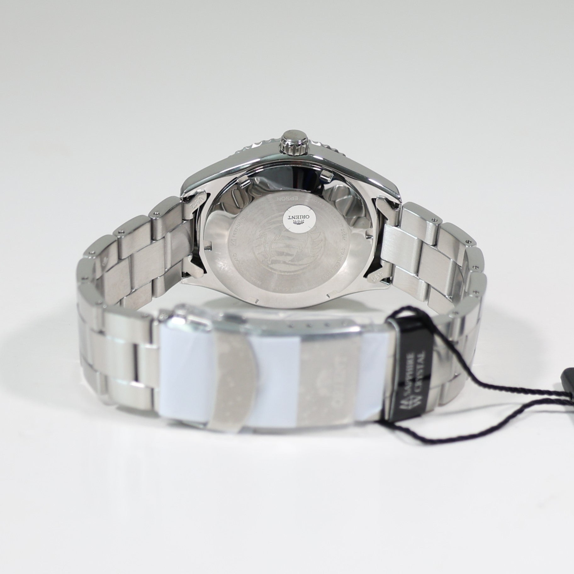 Orient Mako Automatic Stainless Steel White Dial Men's Sports Watch RA-AC0Q03S