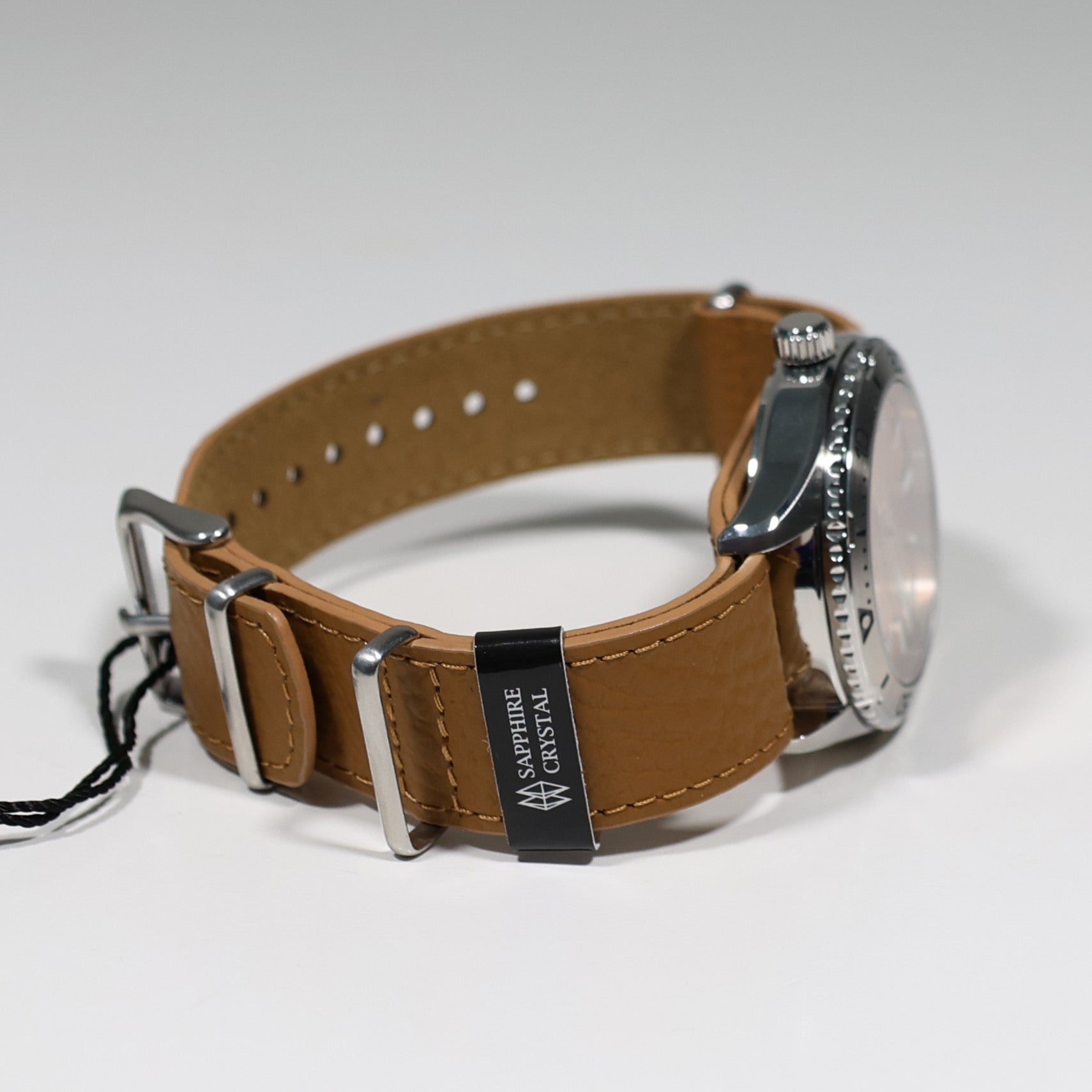 Orient Mako Automatic Stainless Steel Salmon Dial Men's Sports Watch RA-AC0Q05P