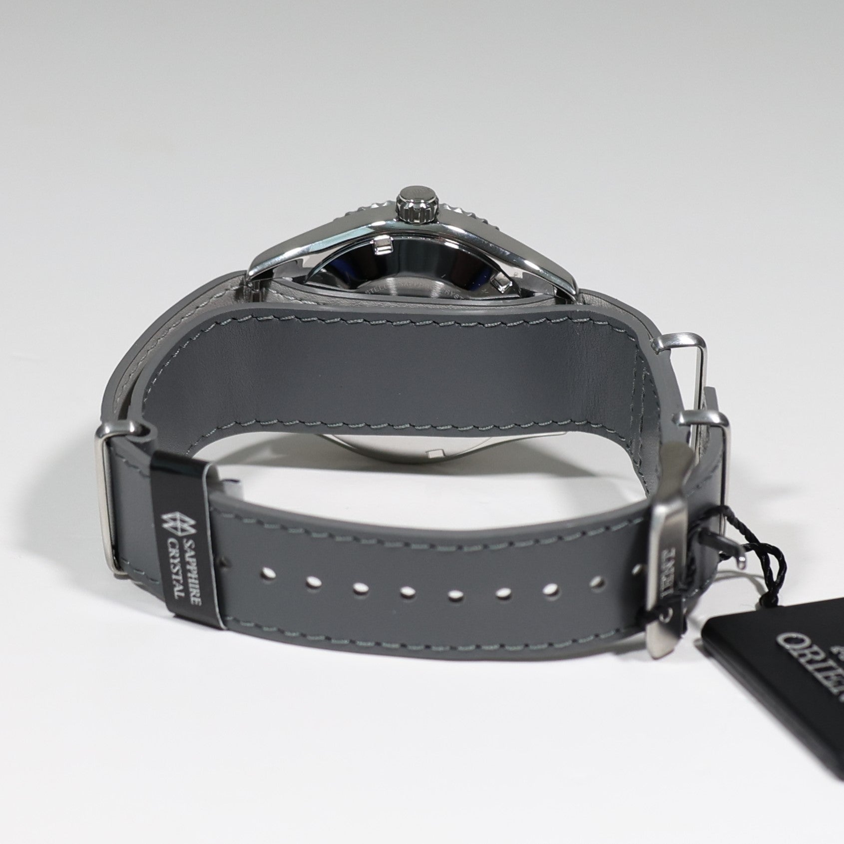 Orient Mako Automatic Stainless Steel Purple Dial Men's Sports Watch RA-AC0Q07V