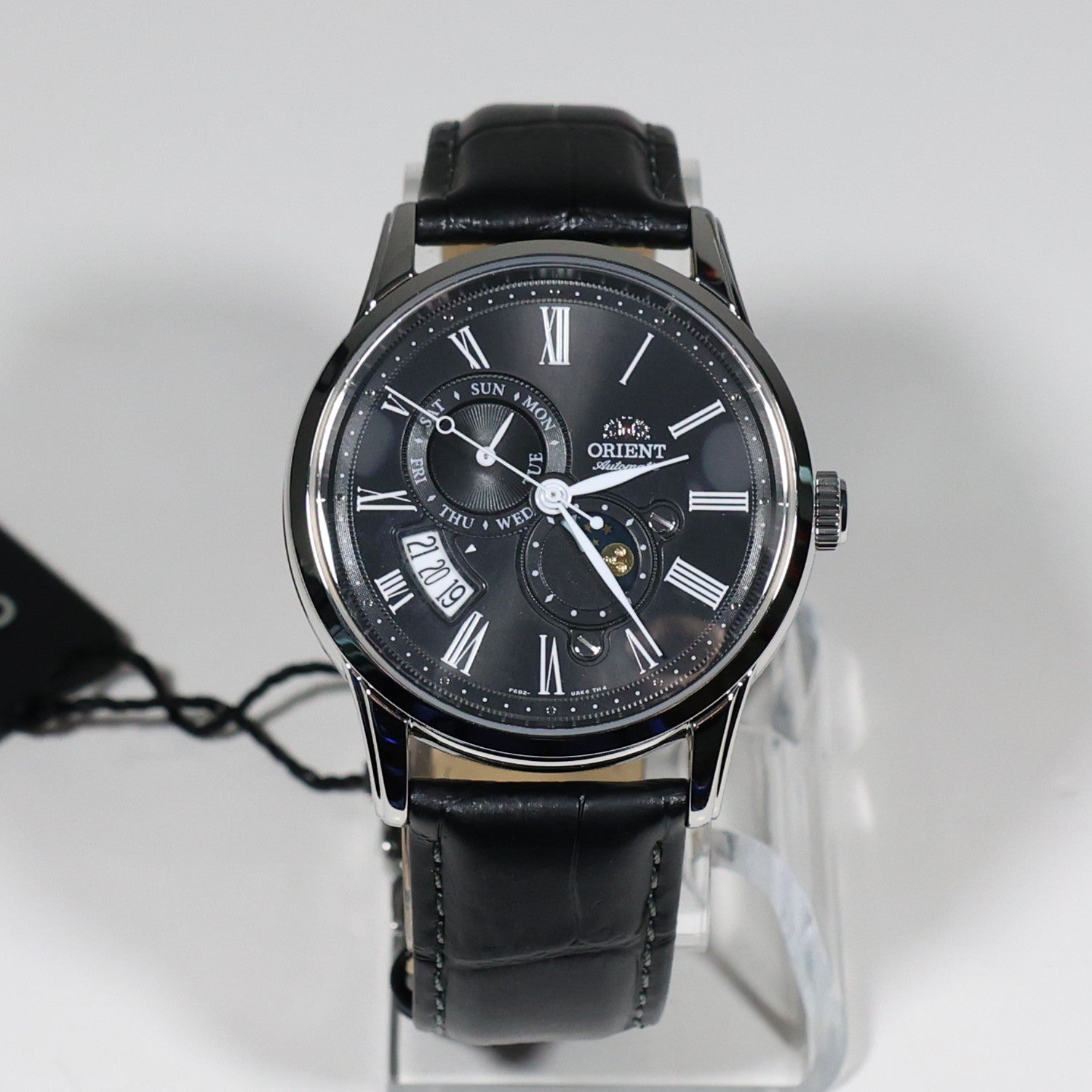 Orient Sun And Moon Black Dial Automatic Men's Watch RA-AK0010B30B