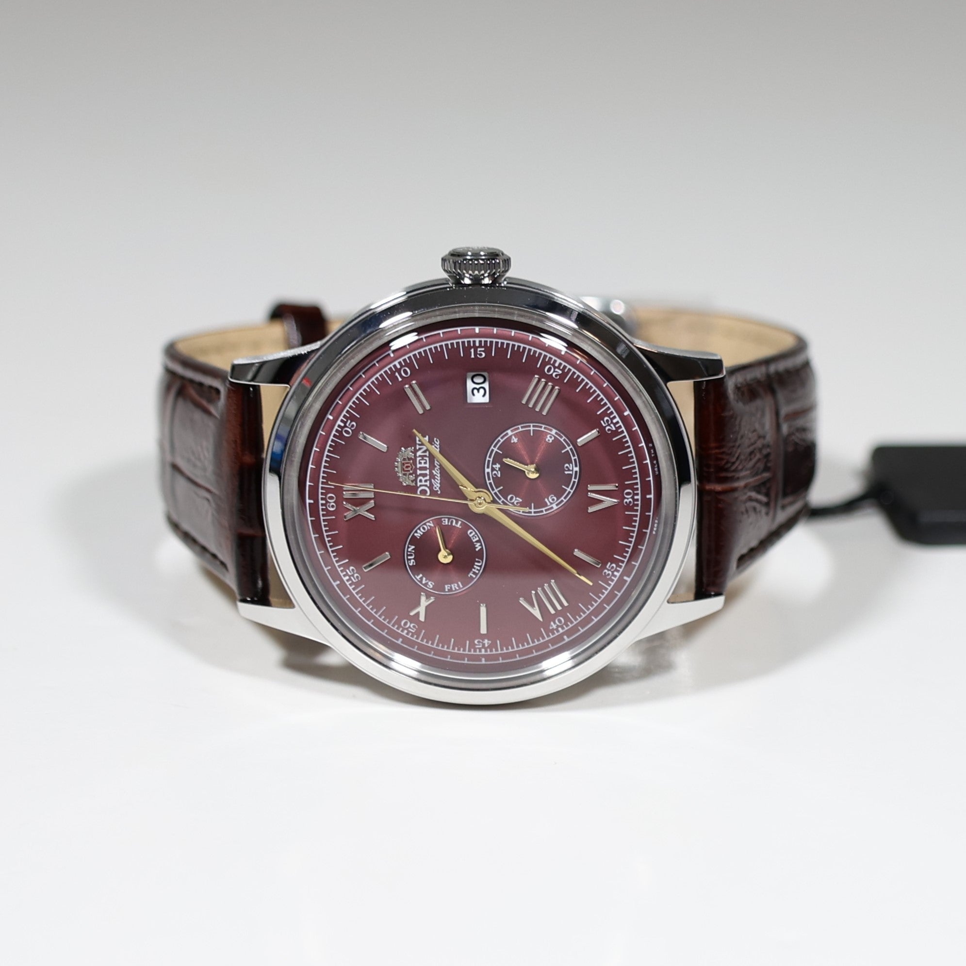 Orient Bambino Version 8 Red Dial Automatic Men's Watch RA-AK0705R30B