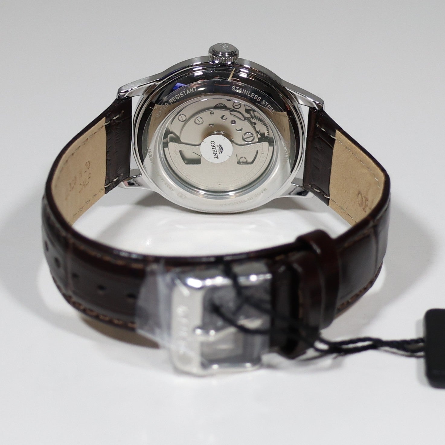 Orient Bambino Green Dial Small Seconds Hand Automatic Watch RA-AP0102E30B - Chronobuy