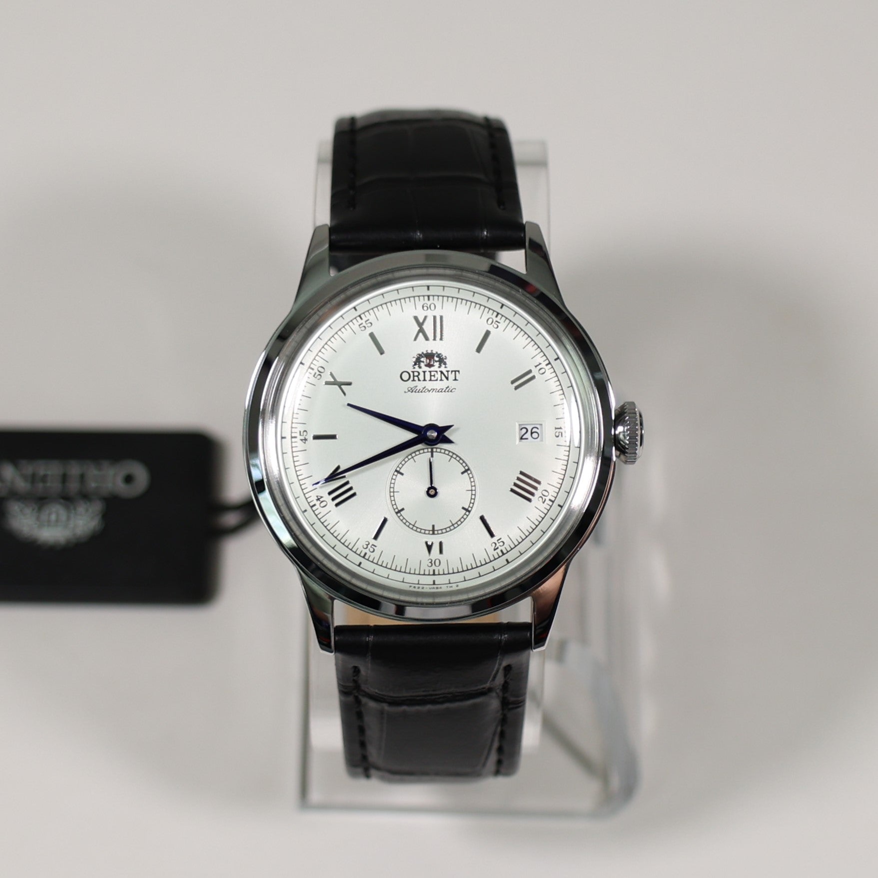 Orient Classic 38mm Silver Dial Seconds Hand Automatic Watch RA-AP0104S