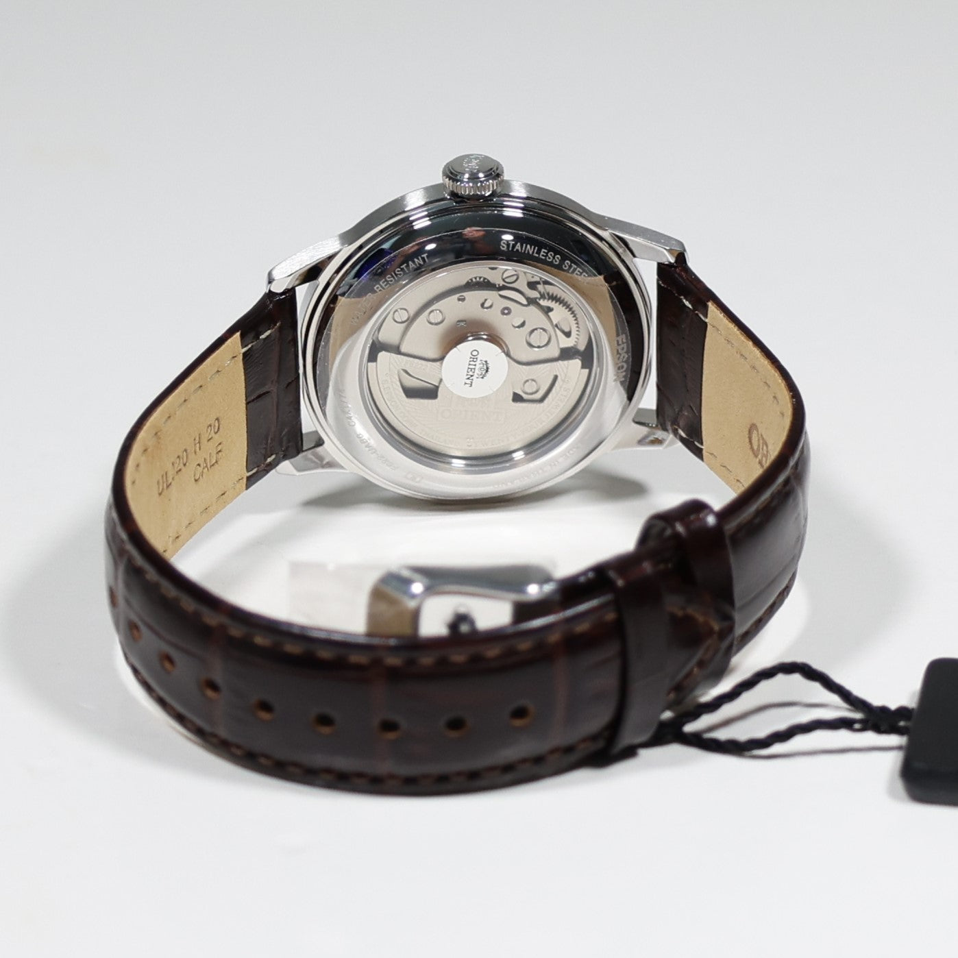 Orient Classic 38mm Champagne Dial Seconds Hand Automatic Watch RA-AP0105Y