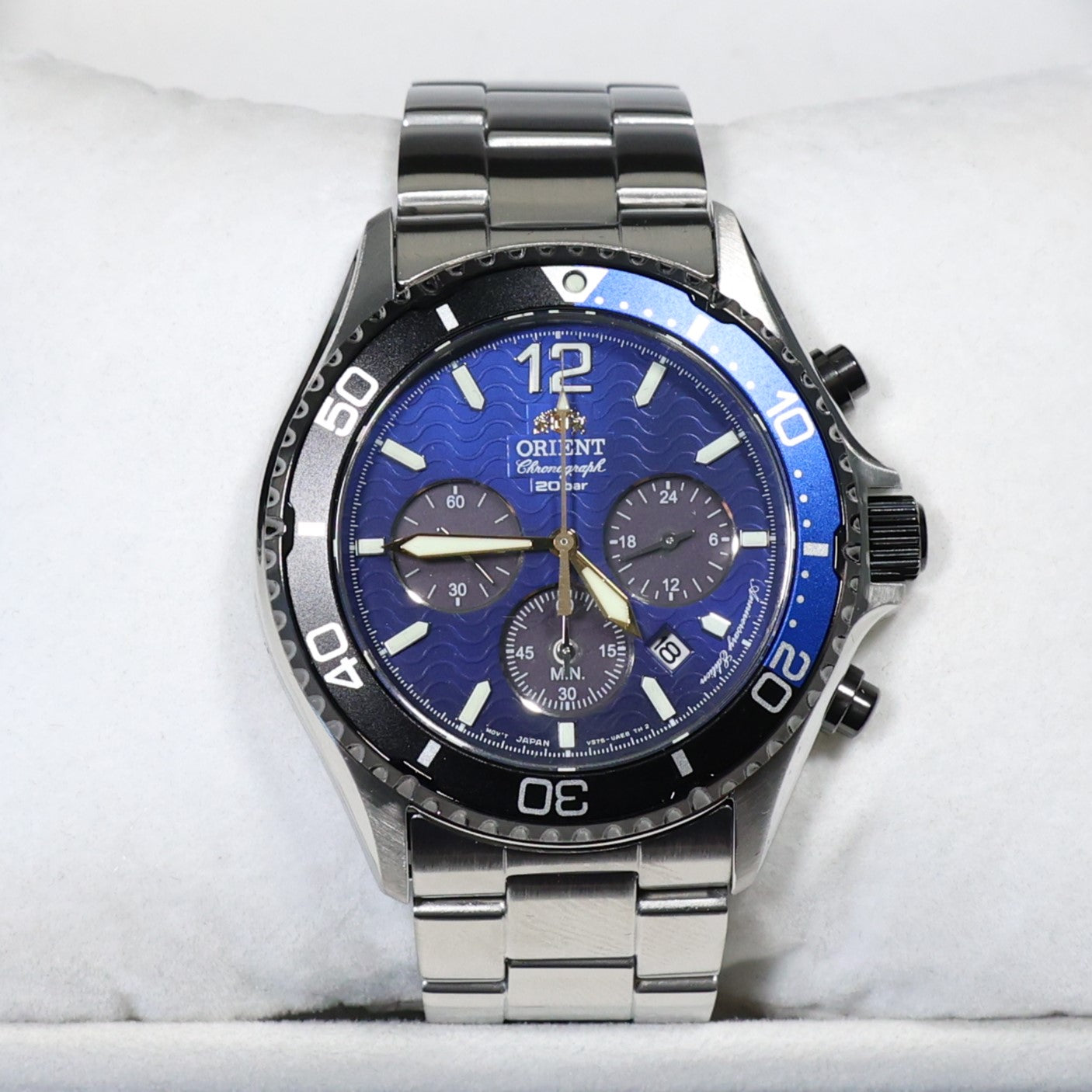 Orient Sports Limited Edition Solar Blue Dial Men's Watch RA-TX0208L10B