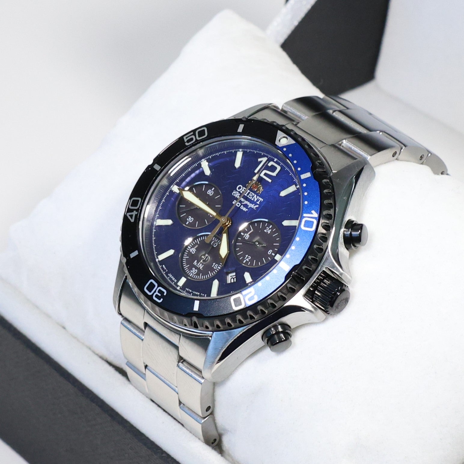 Orient Sports Limited Edition Solar Blue Dial Men's Watch RA-TX0208L10B